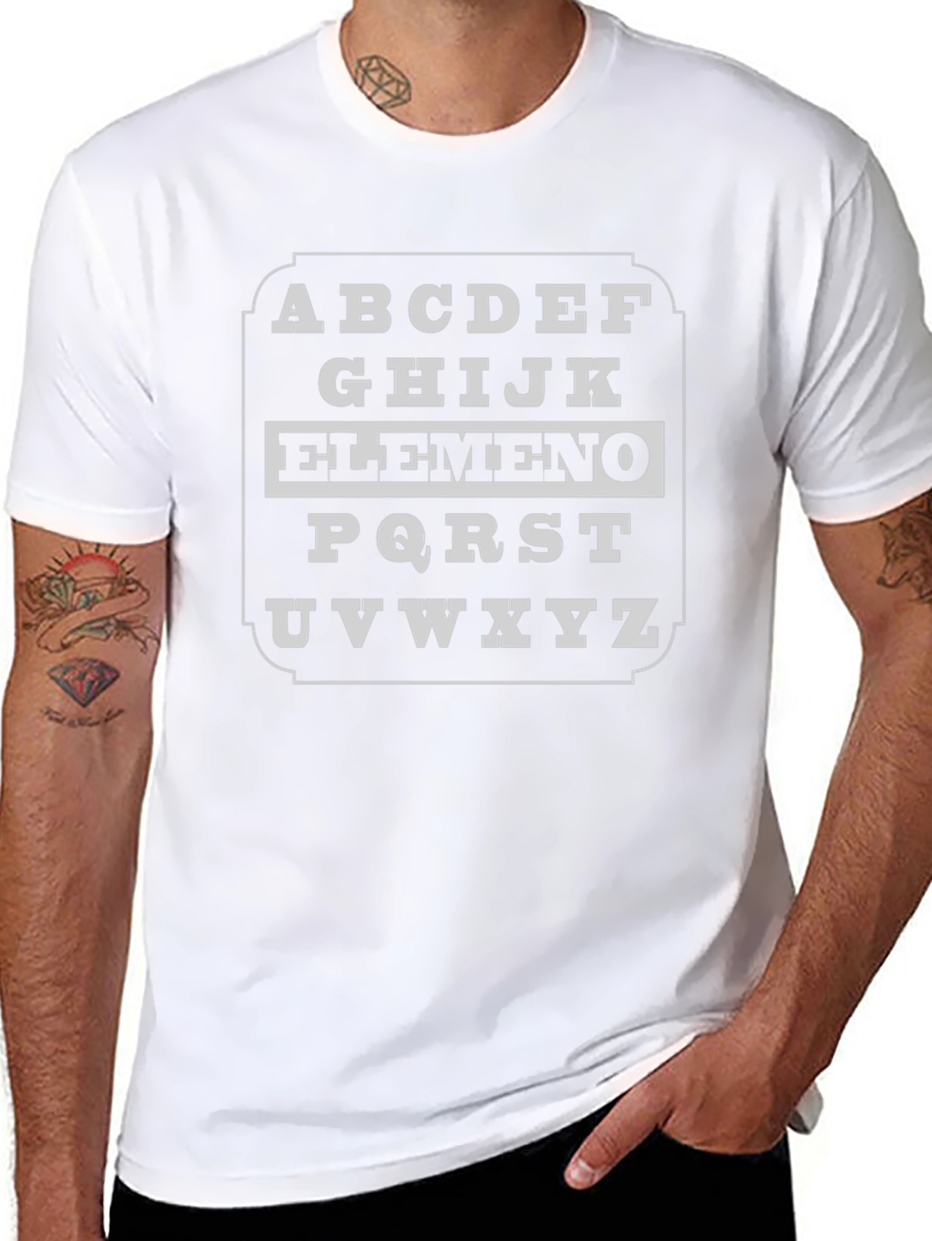 Alphabet Funny T-Shirt - Elementary School Teacher Shirt