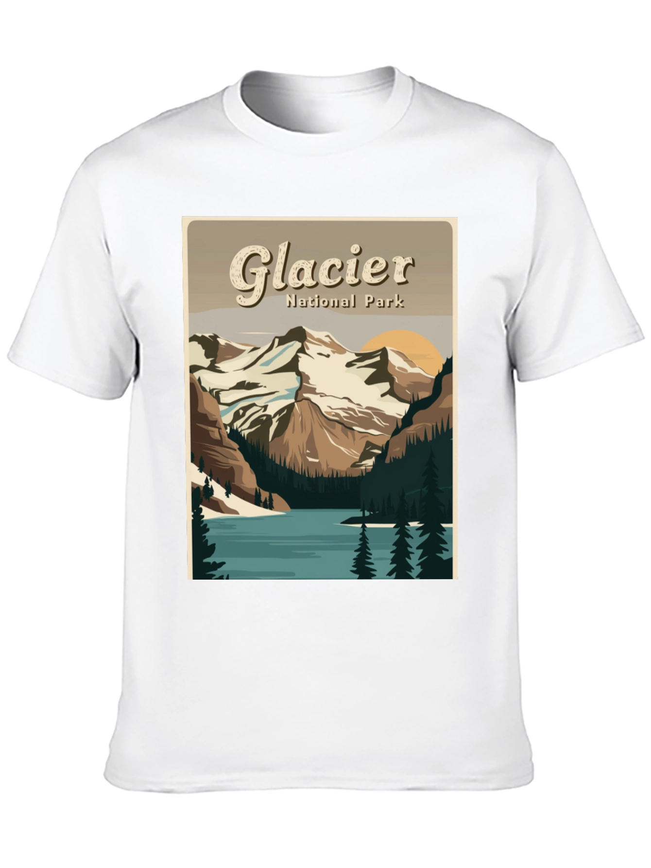 Glacier National Park Graphic Tee