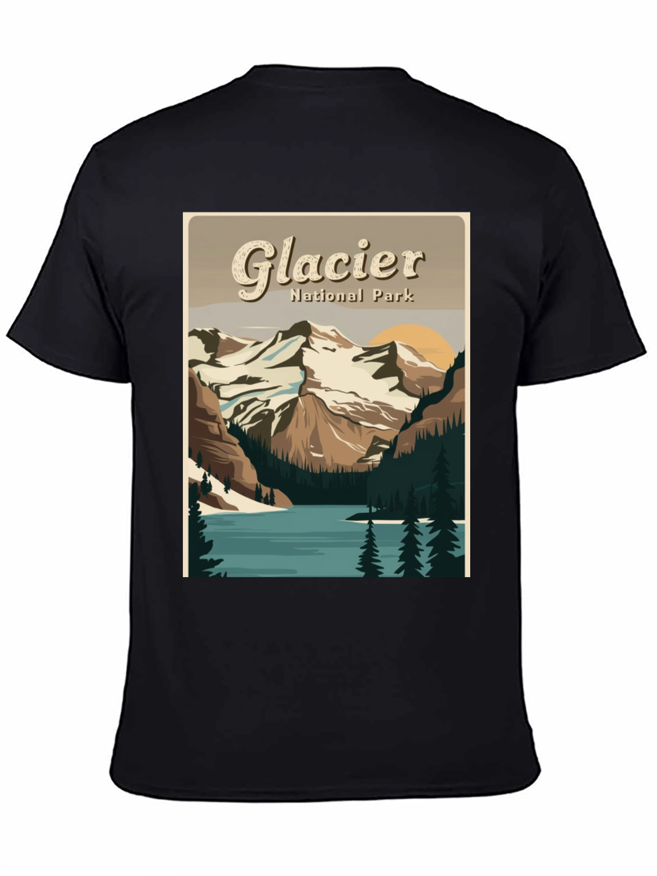 Glacier National Park Graphic Tee