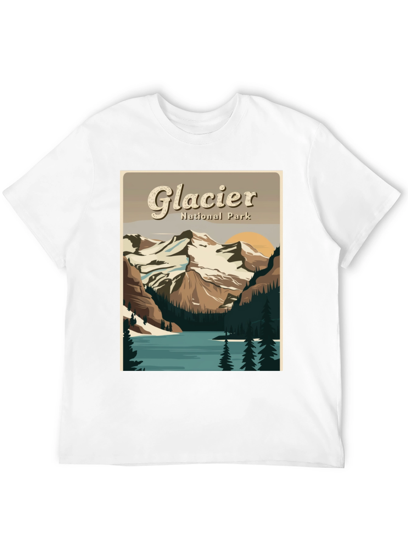 Glacier National Park Graphic Tee