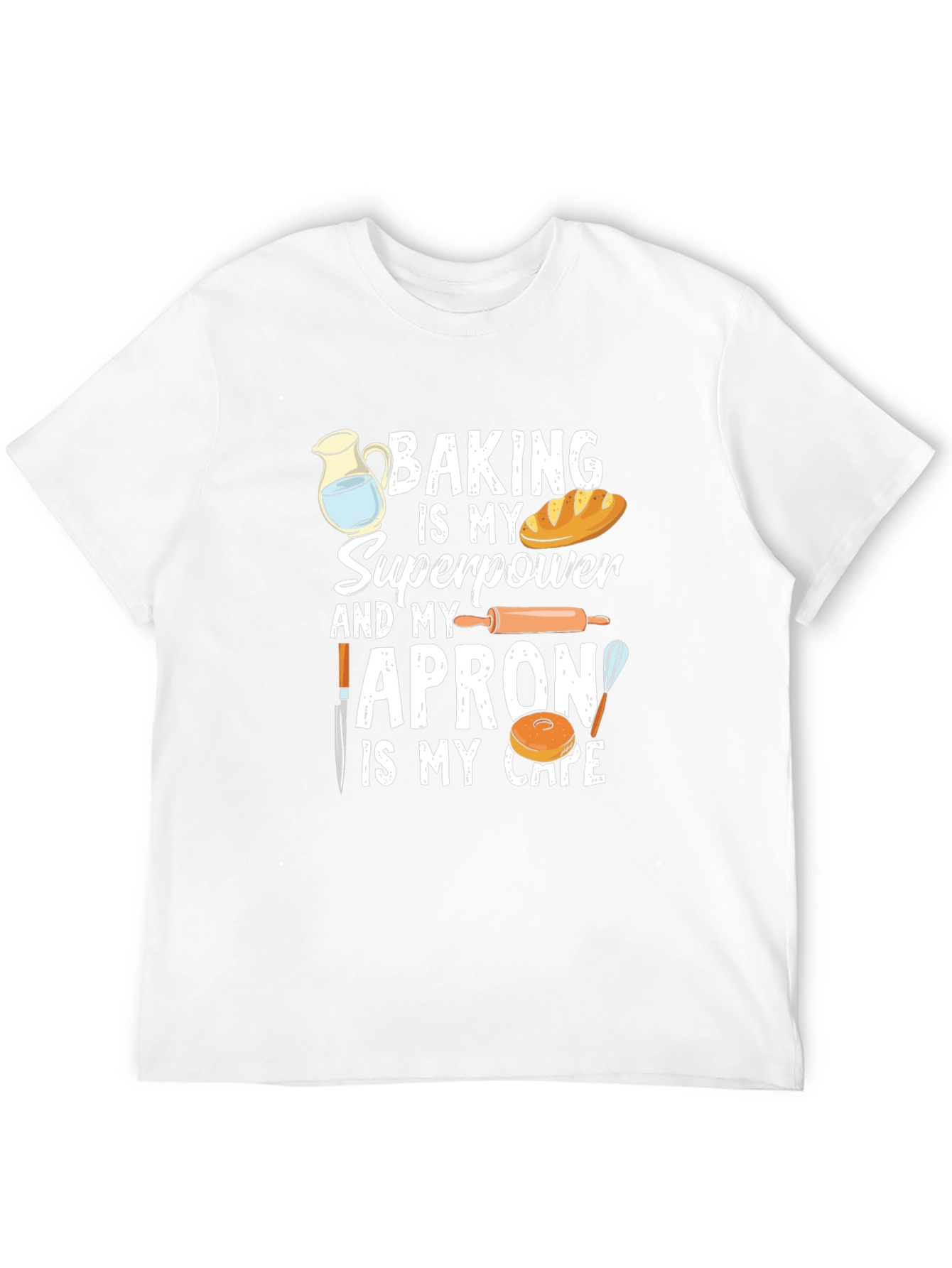 Baking Superpower T-Shirt Funny Baker Tee