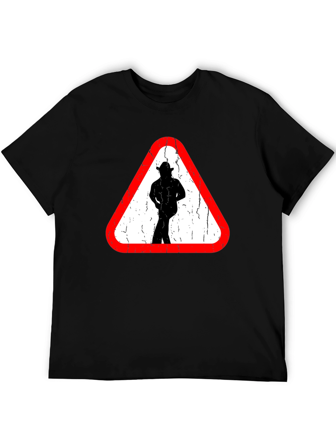 Caution Cowboy Ahead Graphic T-Shirt