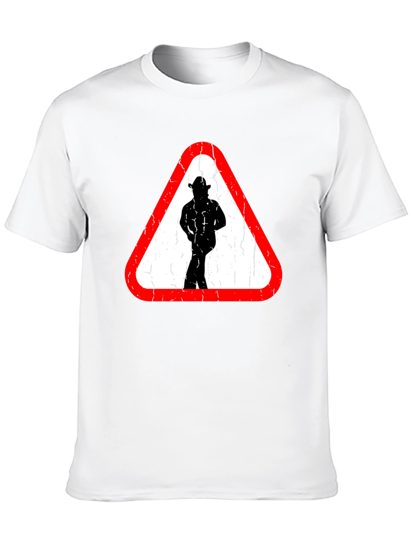 Caution Cowboy Ahead Graphic T-Shirt
