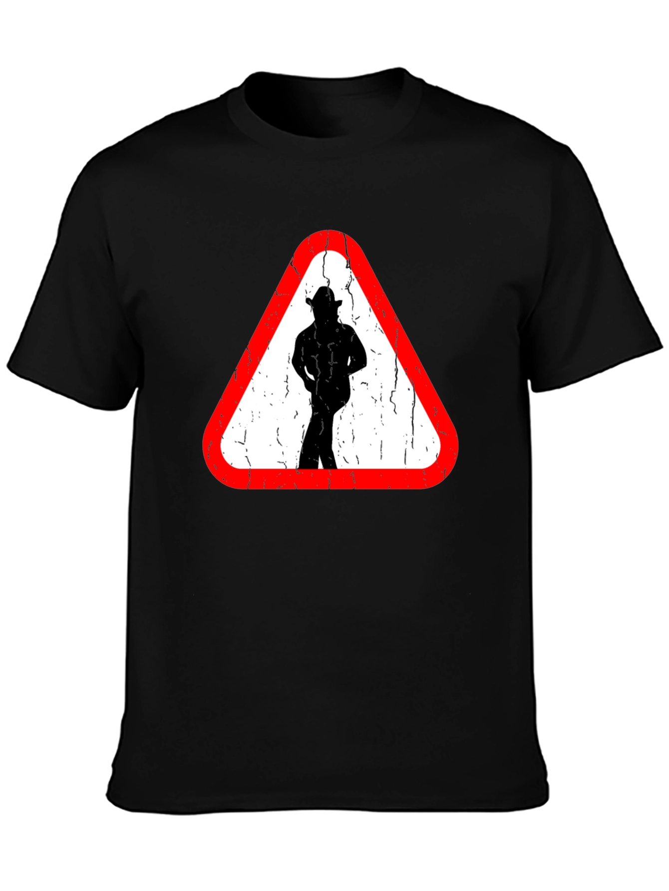 Caution Cowboy Ahead Graphic T-Shirt