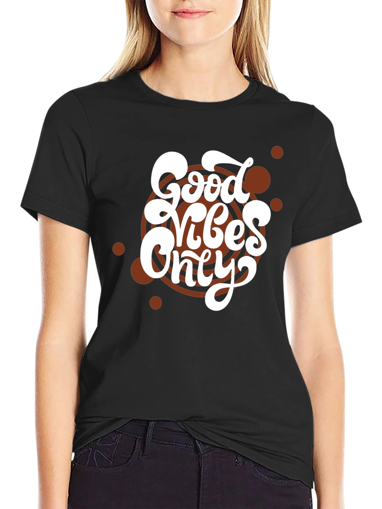 Good Vibes Only T-Shirt - Stylish Casual Wear