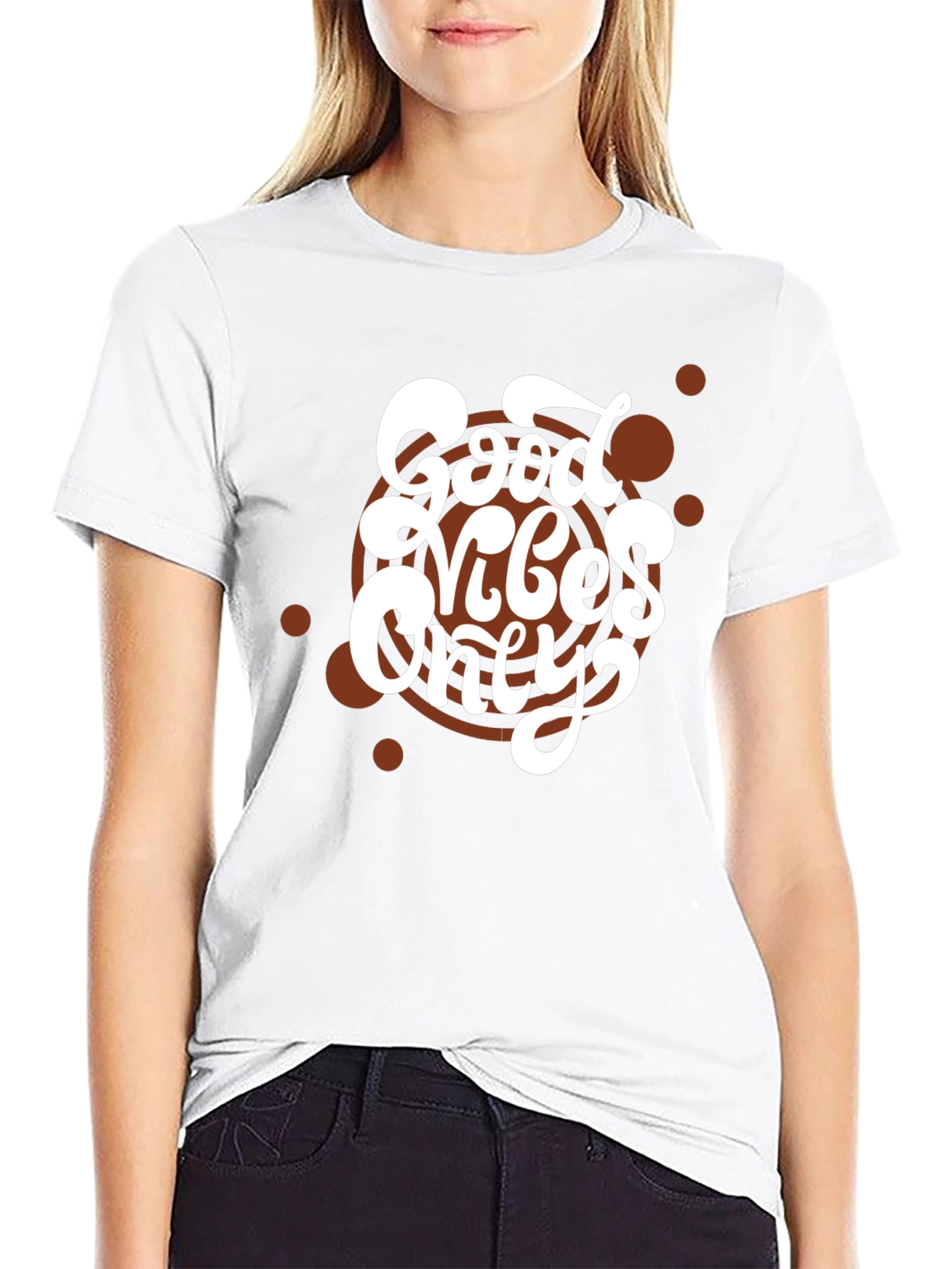 Good Vibes Only T-Shirt - Stylish Casual Wear