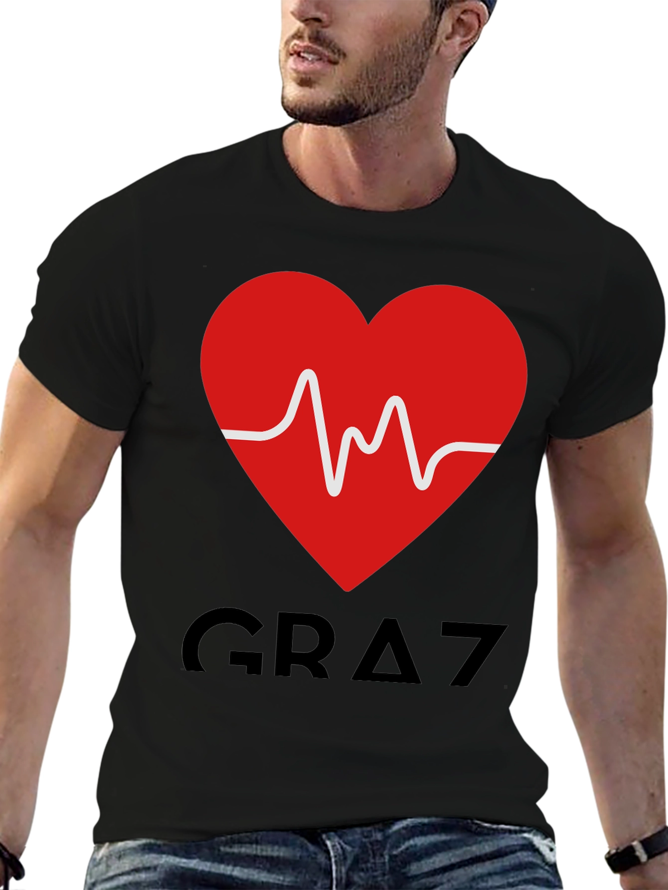 Graz Heartbeat T-Shirt - Mens Graphic Tee