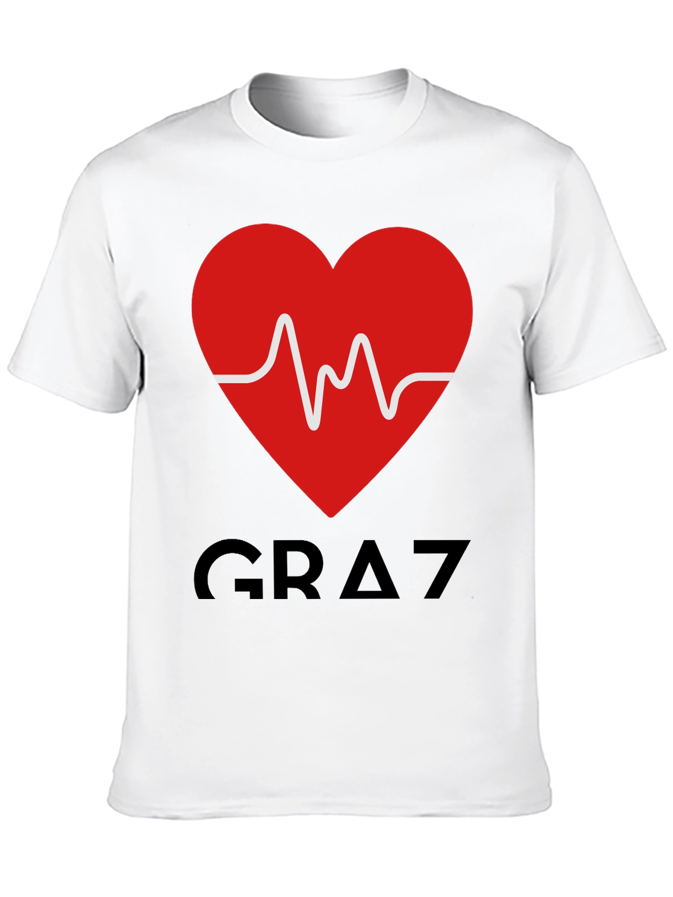 Graz Heartbeat T-Shirt - Mens Graphic Tee
