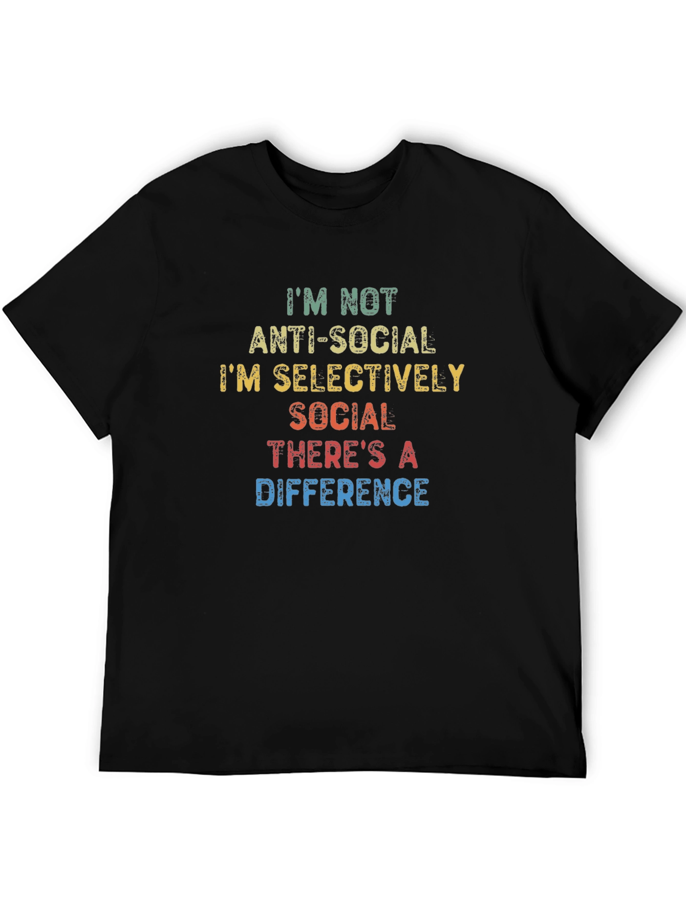 Anti-Social T-Shirt: Selectively Social