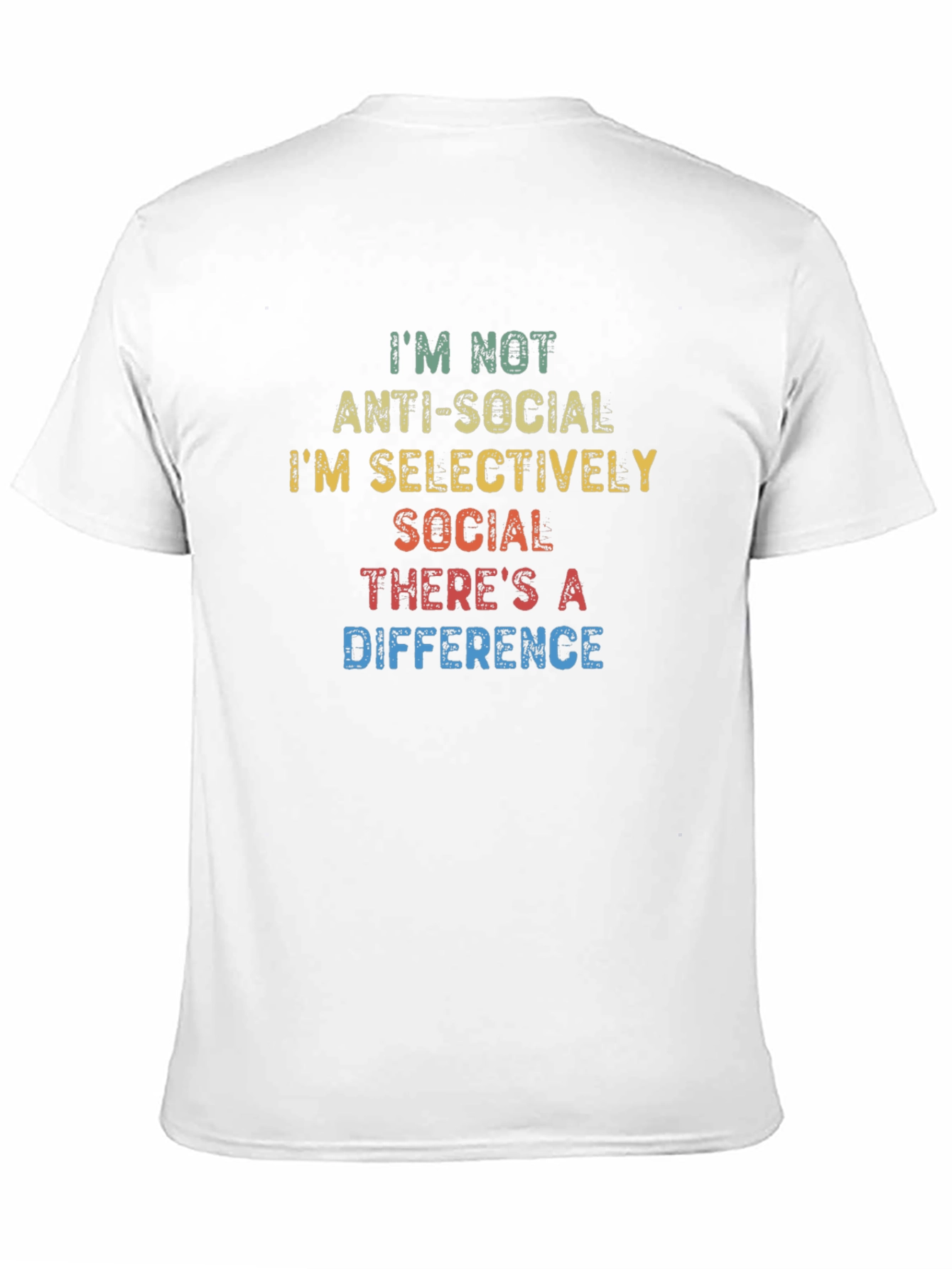 Anti-Social T-Shirt: Selectively Social