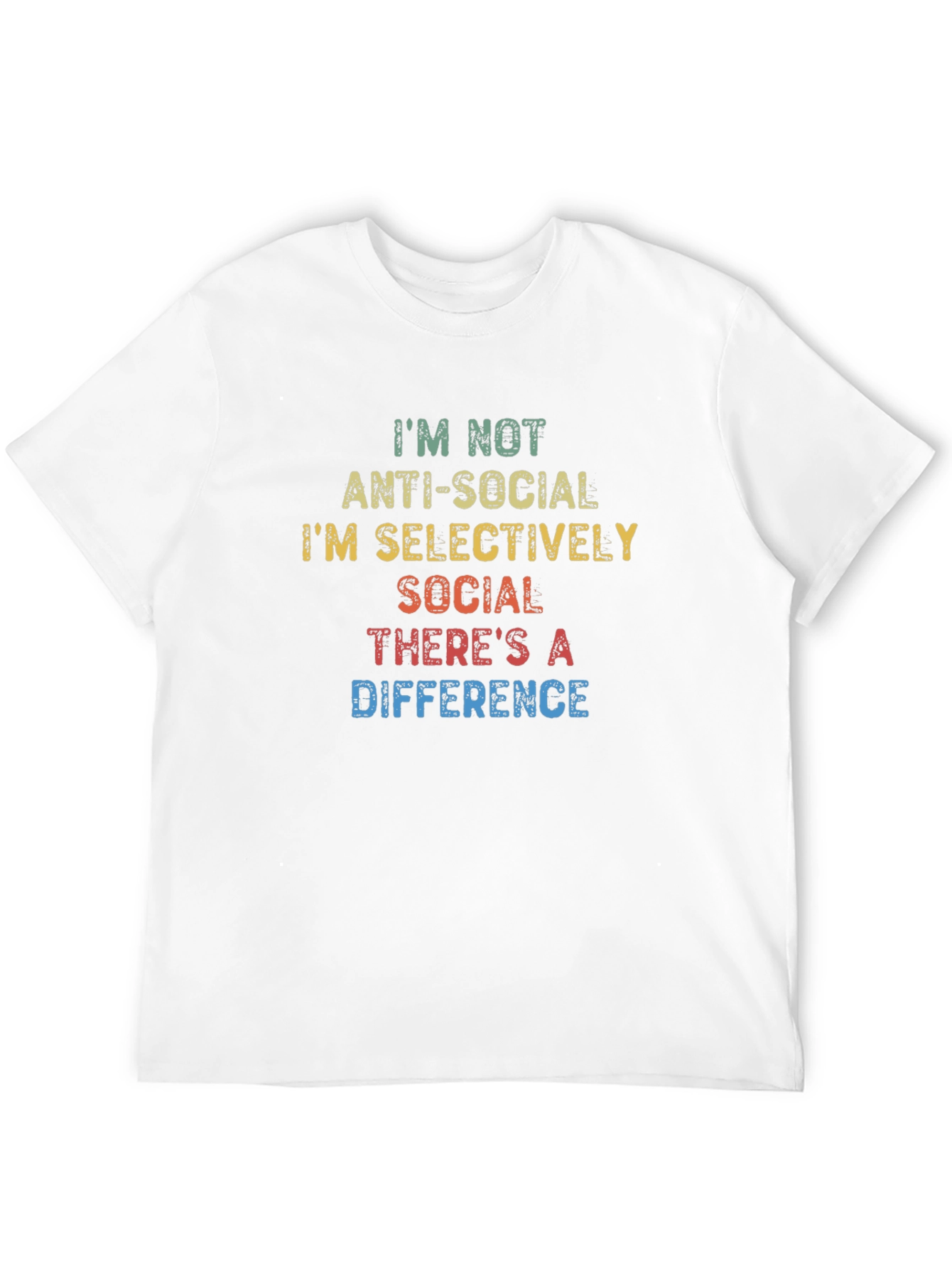 Anti-Social T-Shirt: Selectively Social