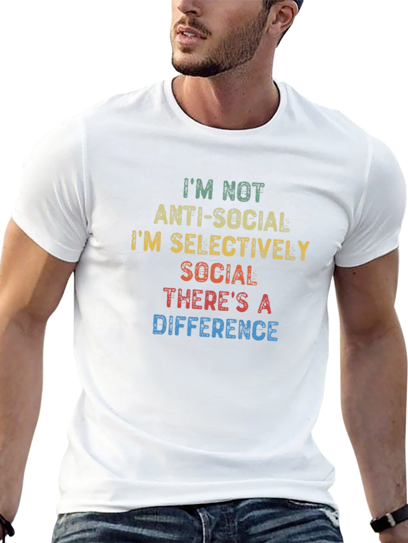 Anti-Social T-Shirt: Selectively Social