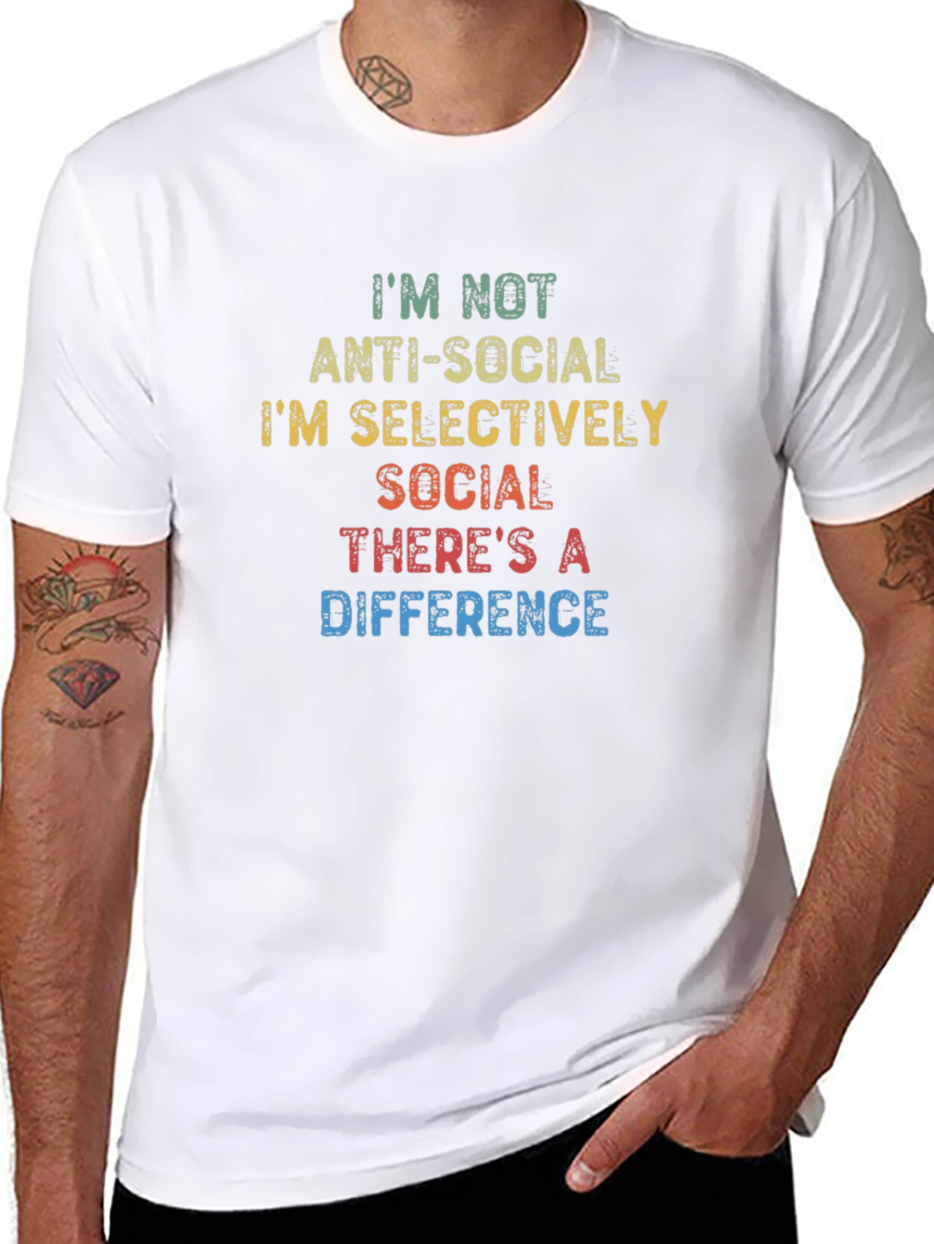 Anti-Social T-Shirt: Selectively Social