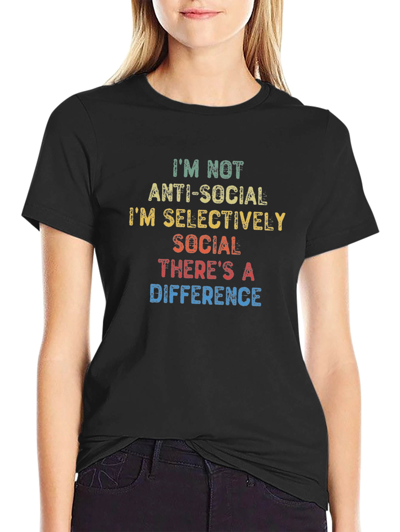 Anti-Social T-Shirt: Selectively Social