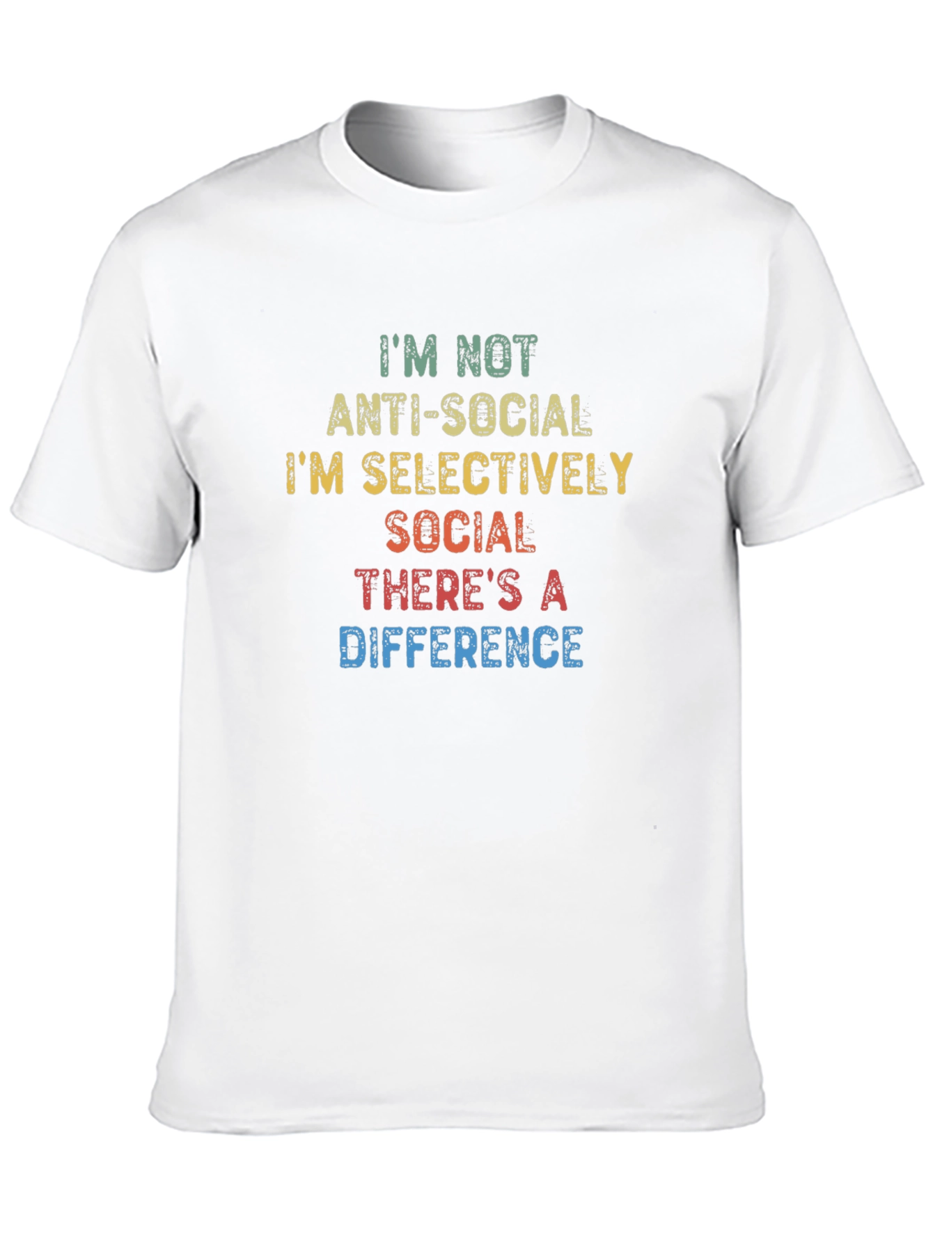 Anti-Social T-Shirt: Selectively Social