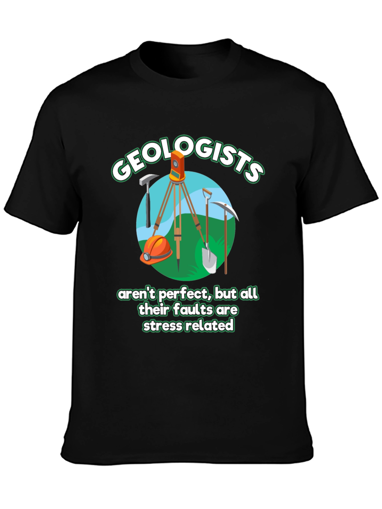 Geologists Stress Related Faults T-Shirt