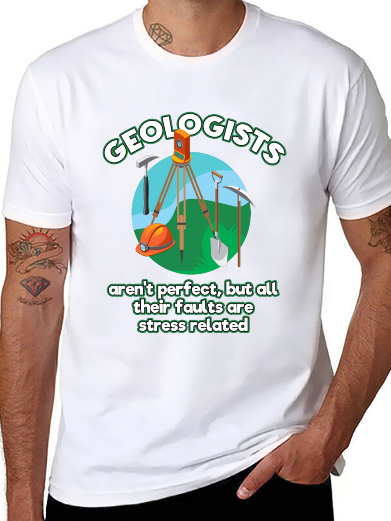 Geologists Stress Related Faults T-Shirt