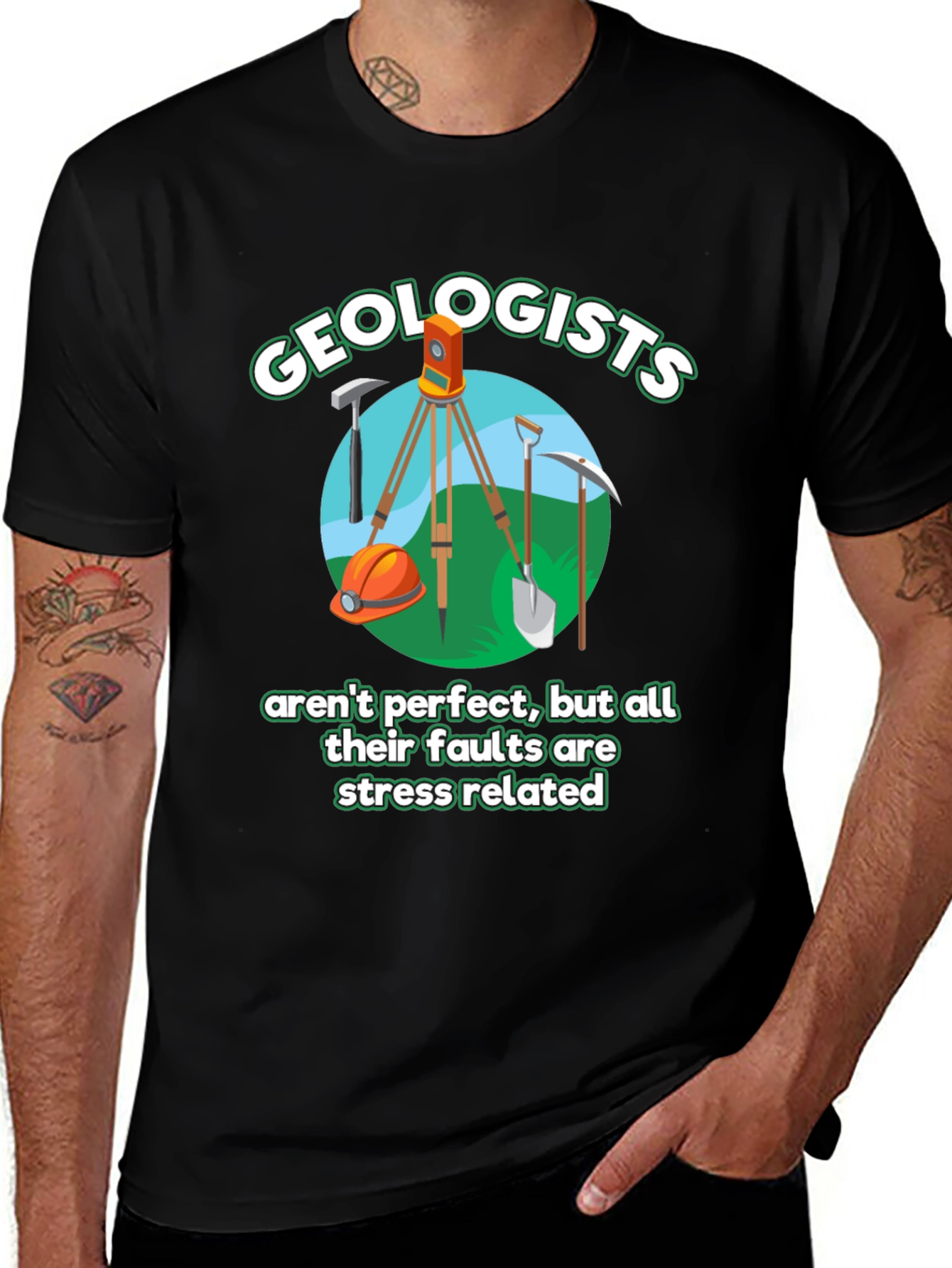 Geologists Stress Related Faults T-Shirt
