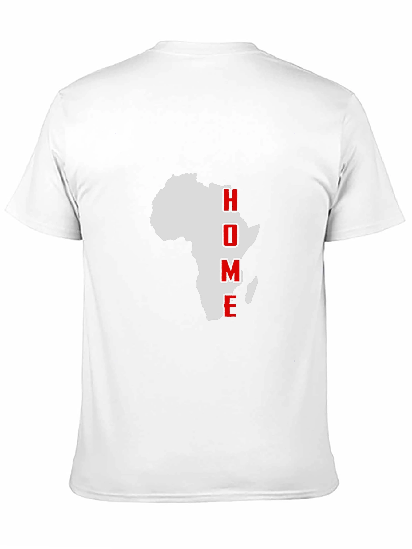 Africa Home T-Shirt - Black Graphic Tee