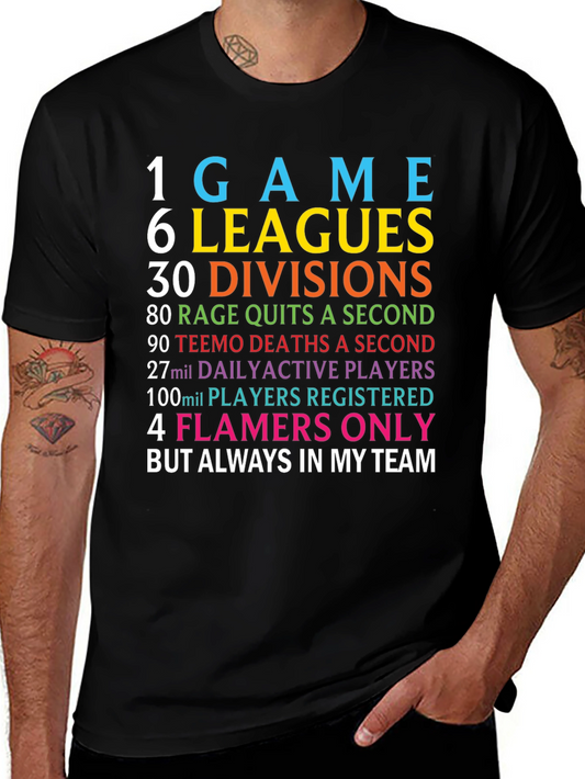 Gamer Humor T-Shirt - League of Legends Inspired