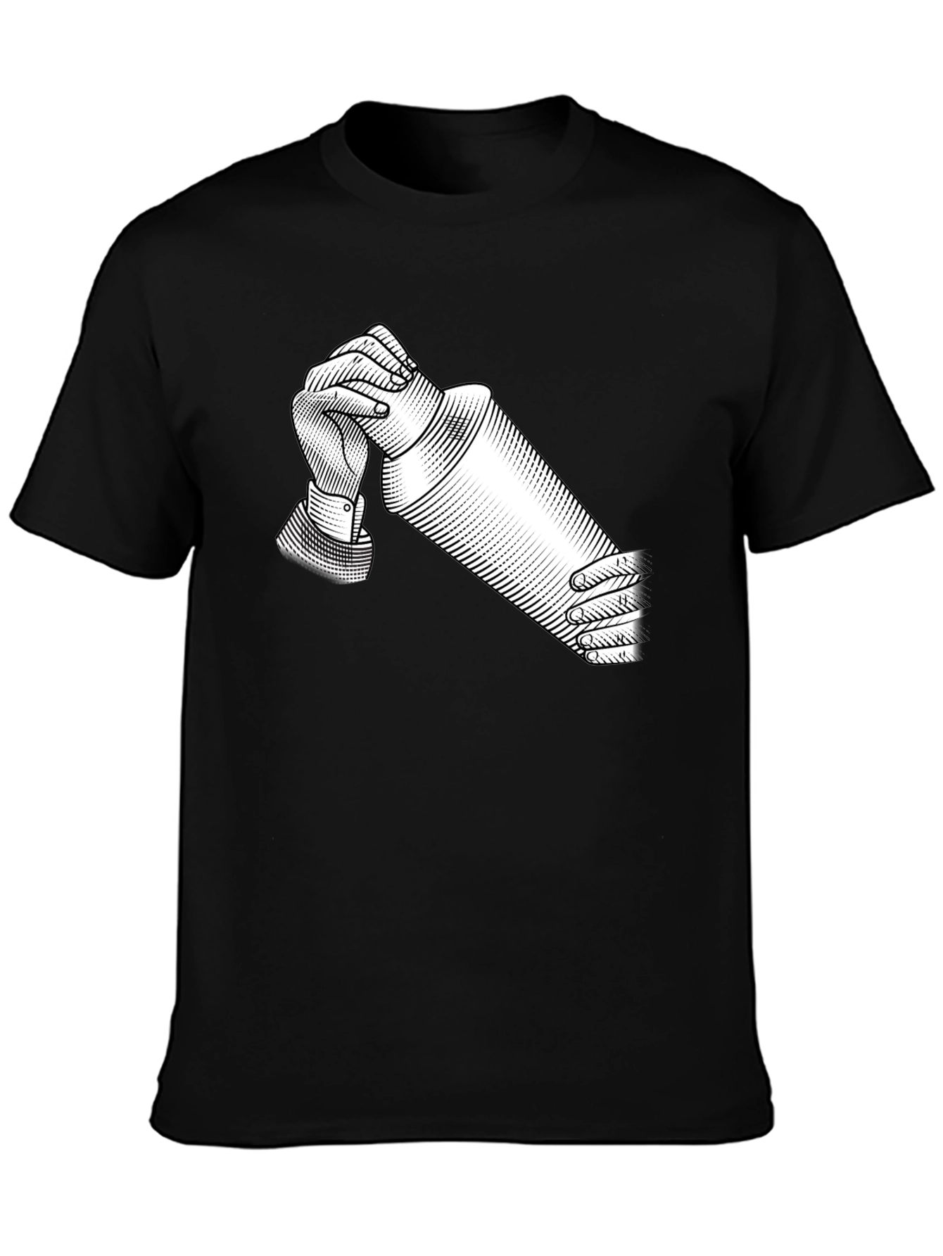 Bartender Shaker Graphic Tee - Cool Cocktail Design