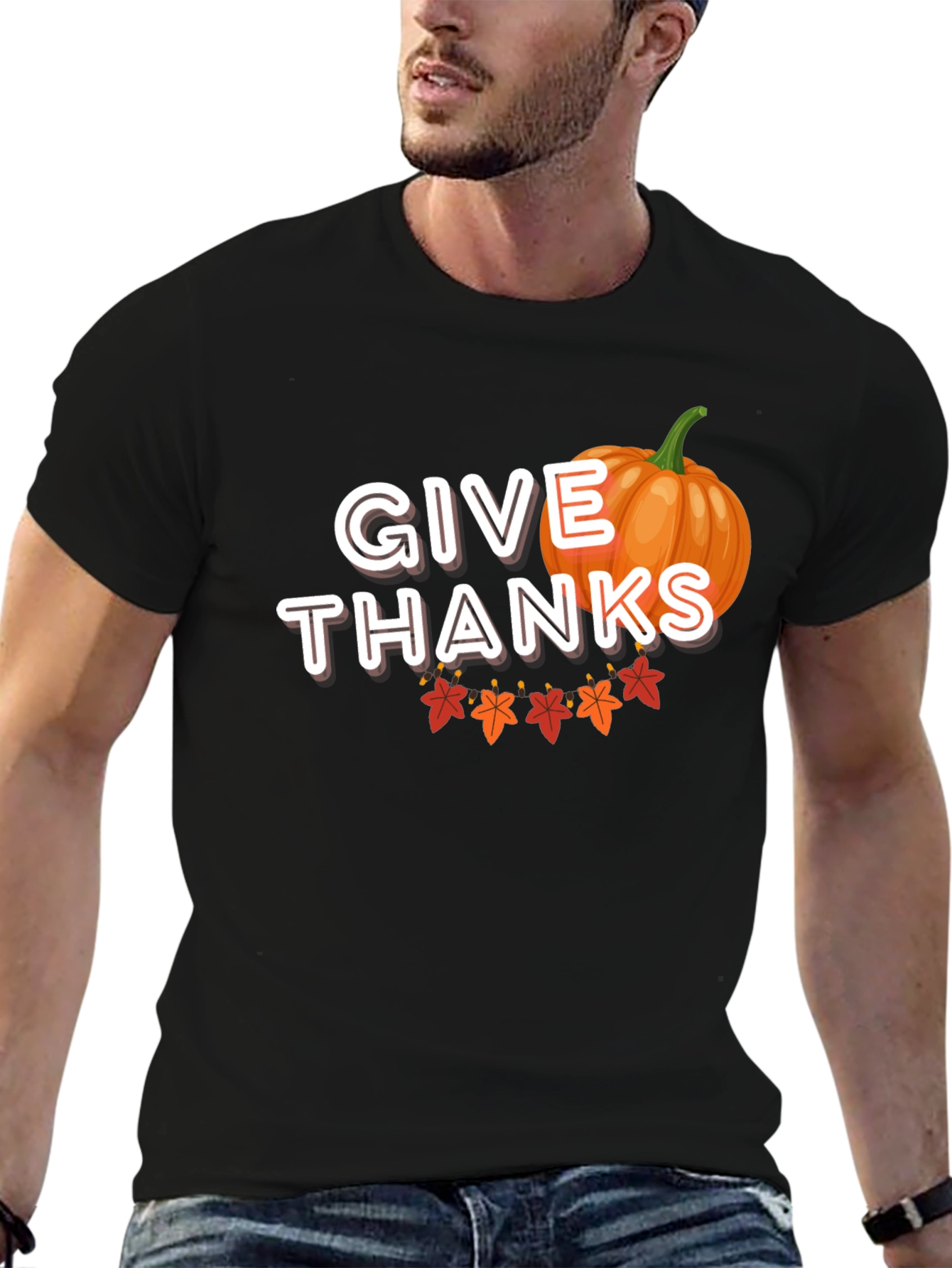 Give Thanks T-Shirt Thanksgiving Apparel