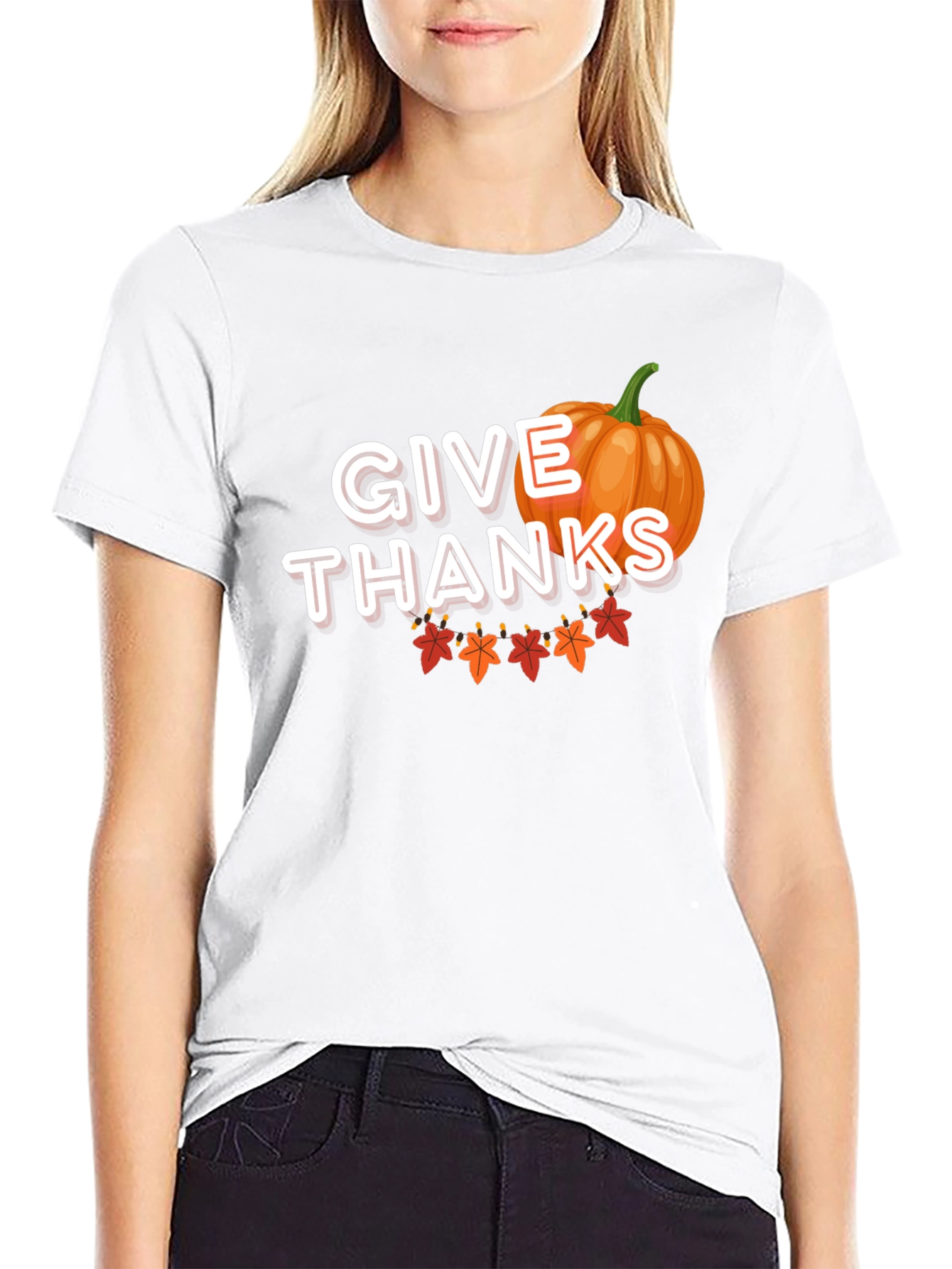 Give Thanks T-Shirt Thanksgiving Apparel