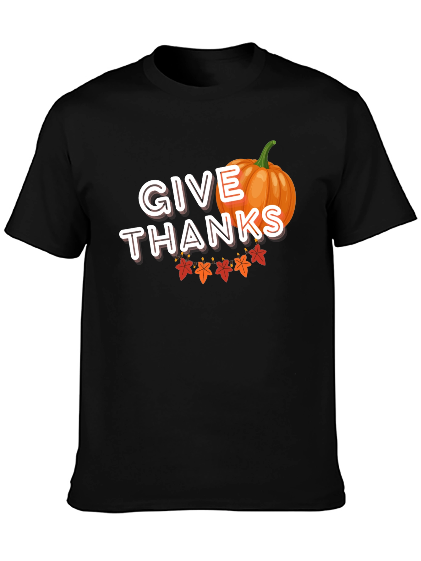 Give Thanks T-Shirt Thanksgiving Apparel