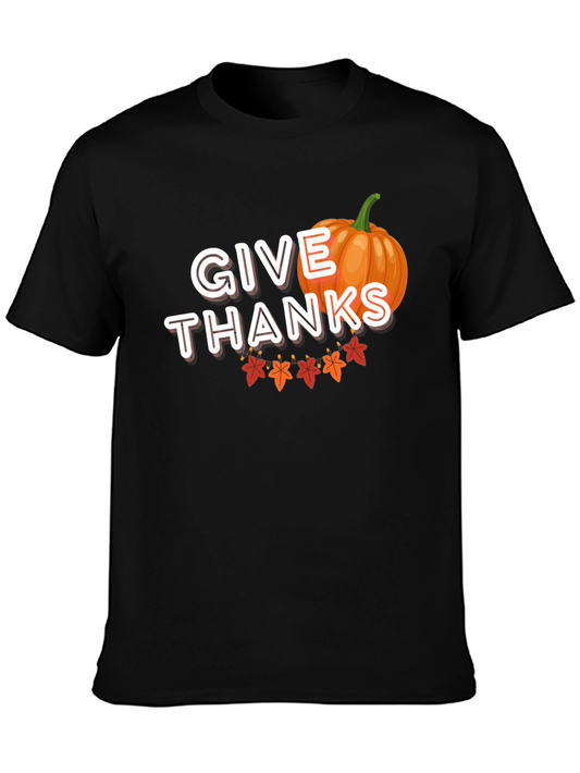 Give Thanks T-Shirt Thanksgiving Apparel