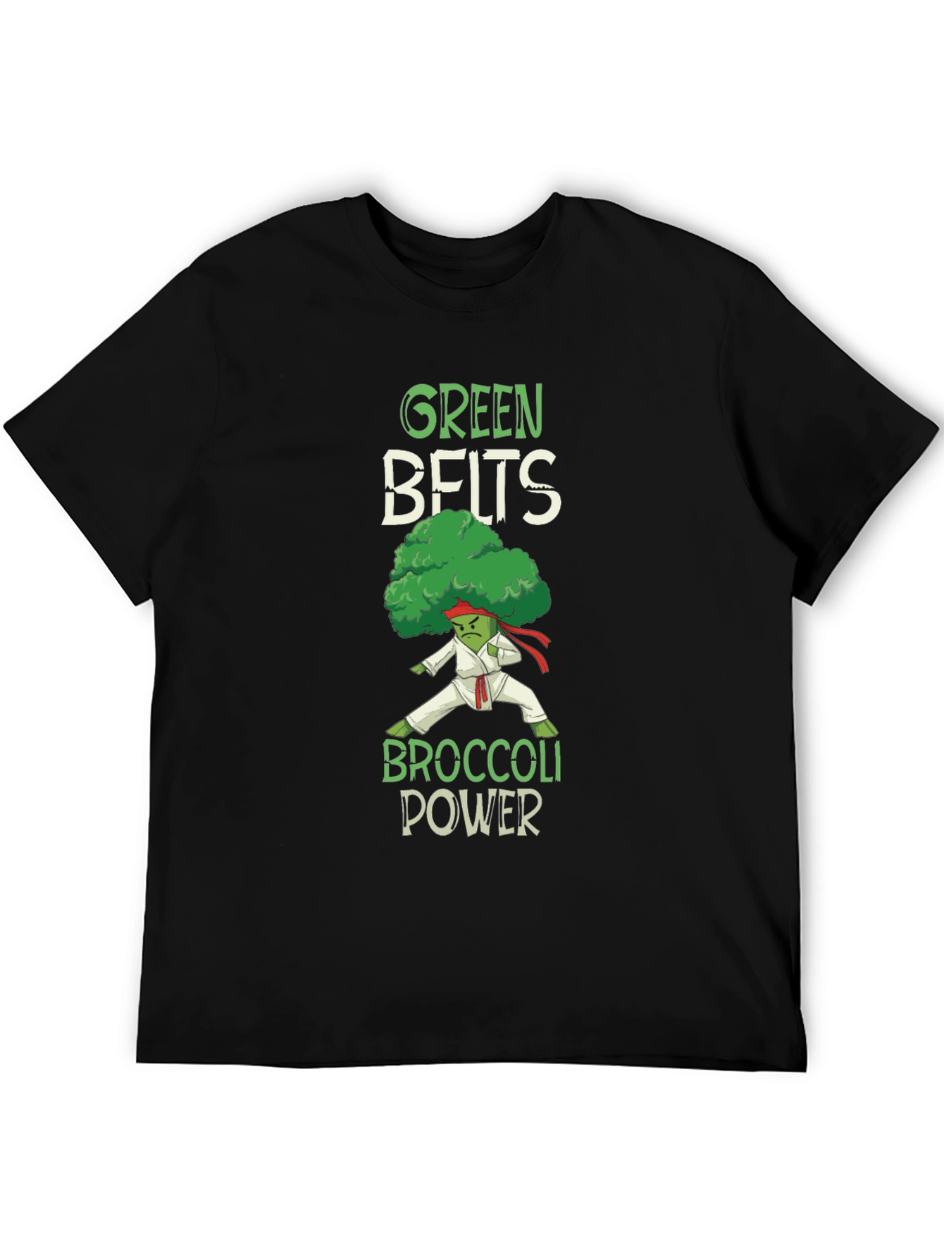 Green Belts Broccoli Power T-Shirt