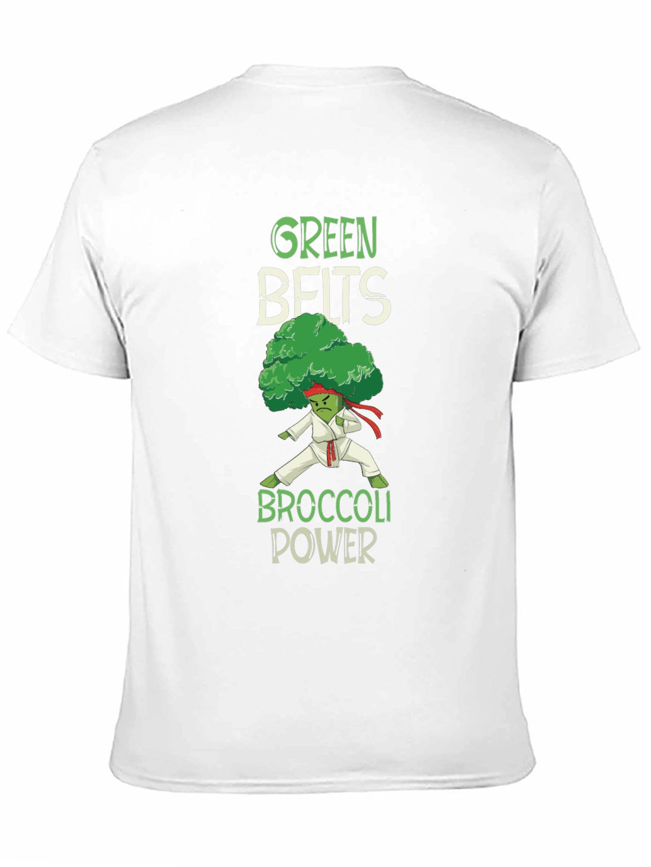 Green Belts Broccoli Power T-Shirt