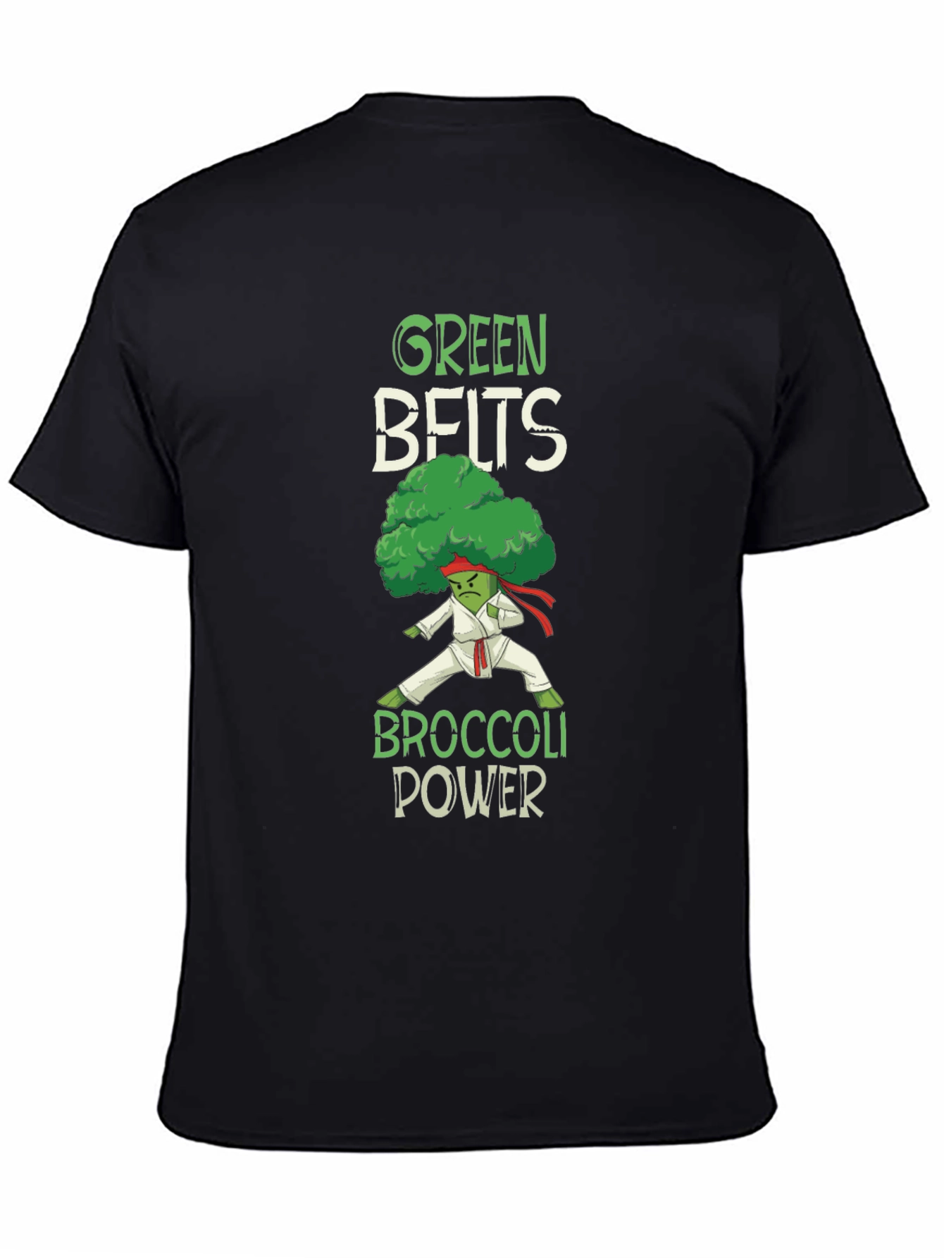 Green Belts Broccoli Power T-Shirt
