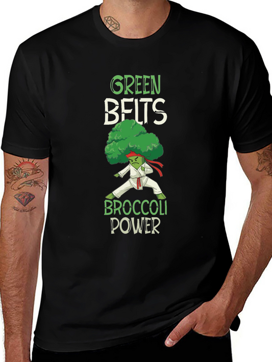 Green Belts Broccoli Power T-Shirt