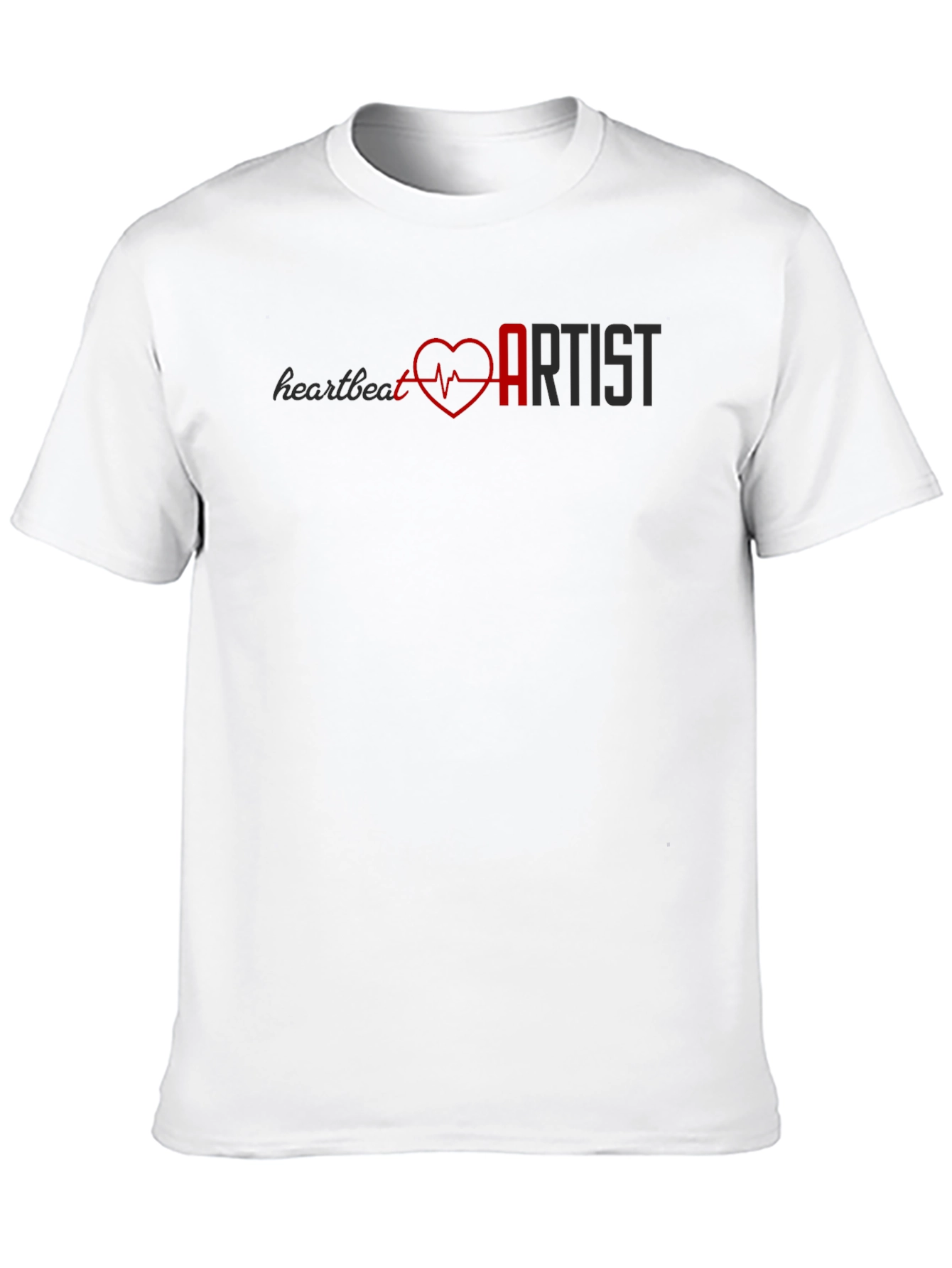 Heartbeat Artist Graphic Tee - Black