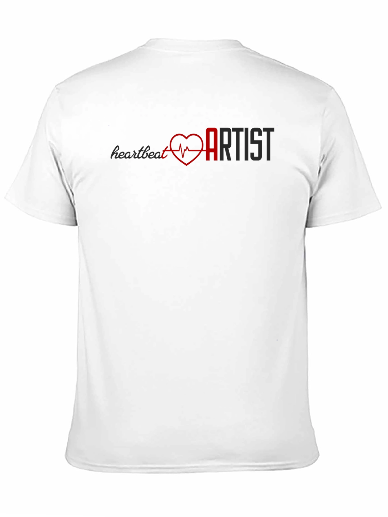 Heartbeat Artist Graphic Tee - Black