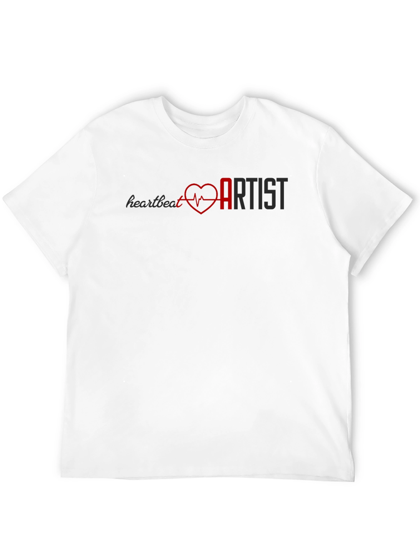Heartbeat Artist Graphic Tee - Black