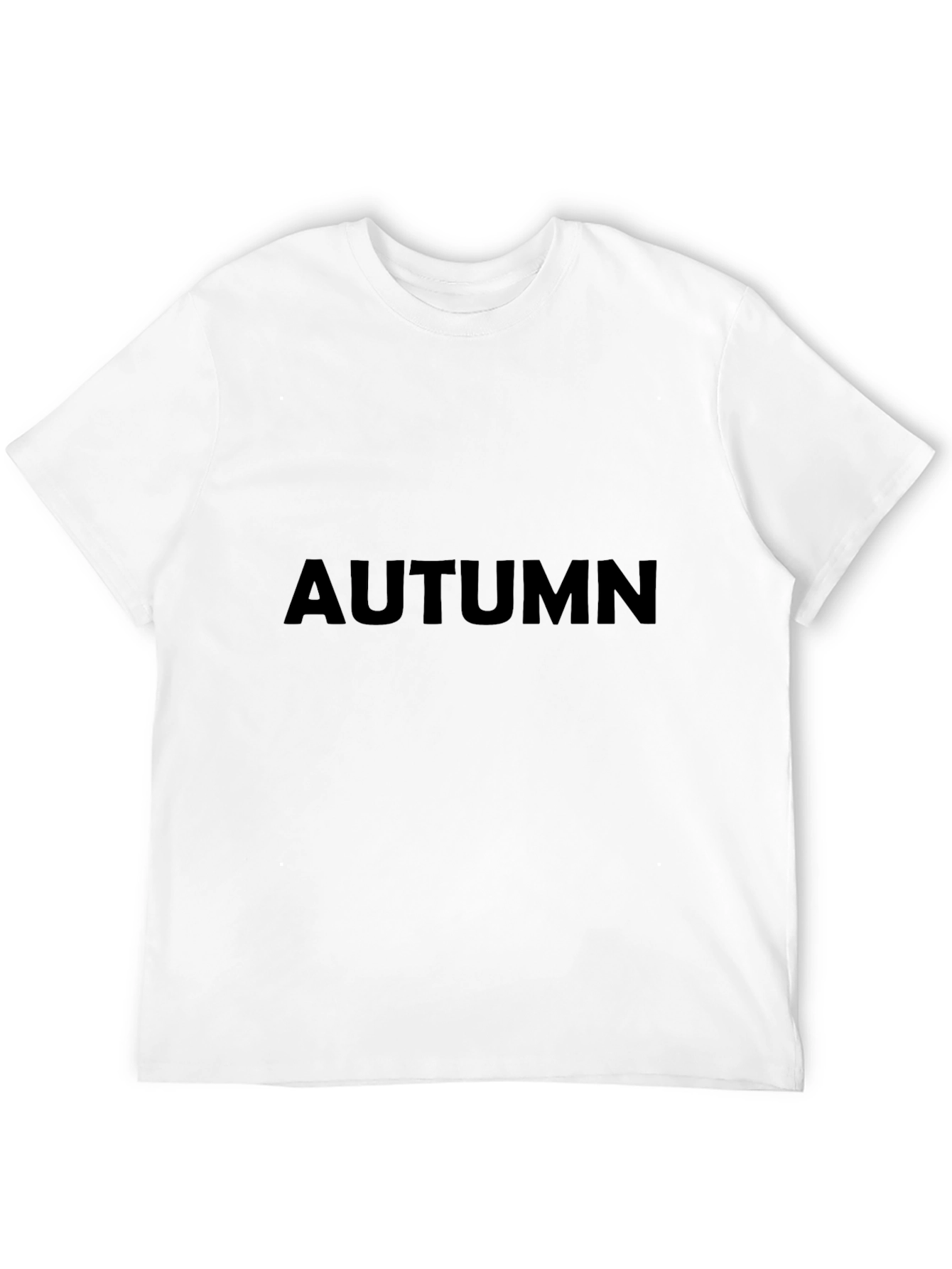 Autumn Black T-Shirt - Casual Style