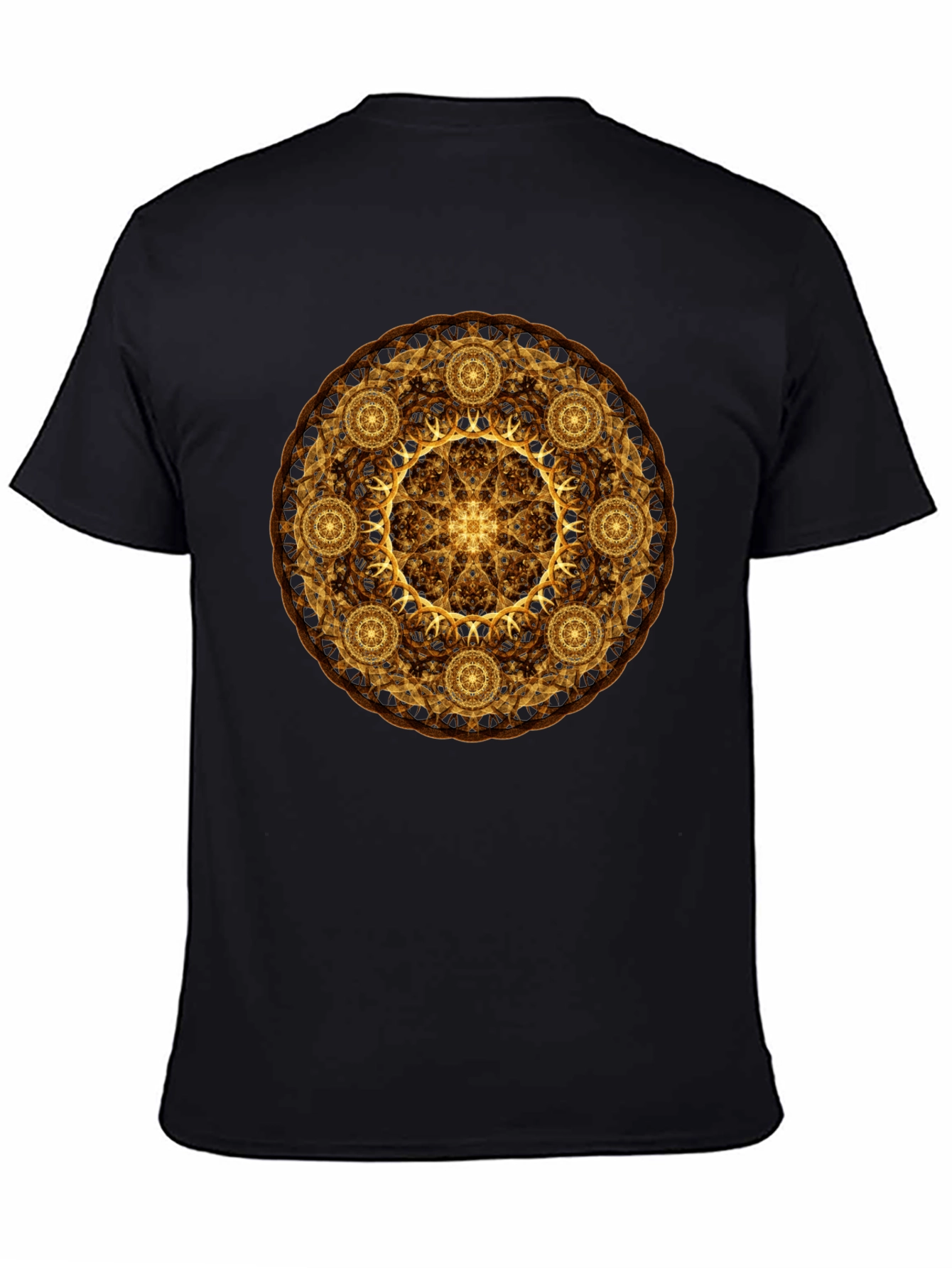 Golden Mandala Graphic Tee