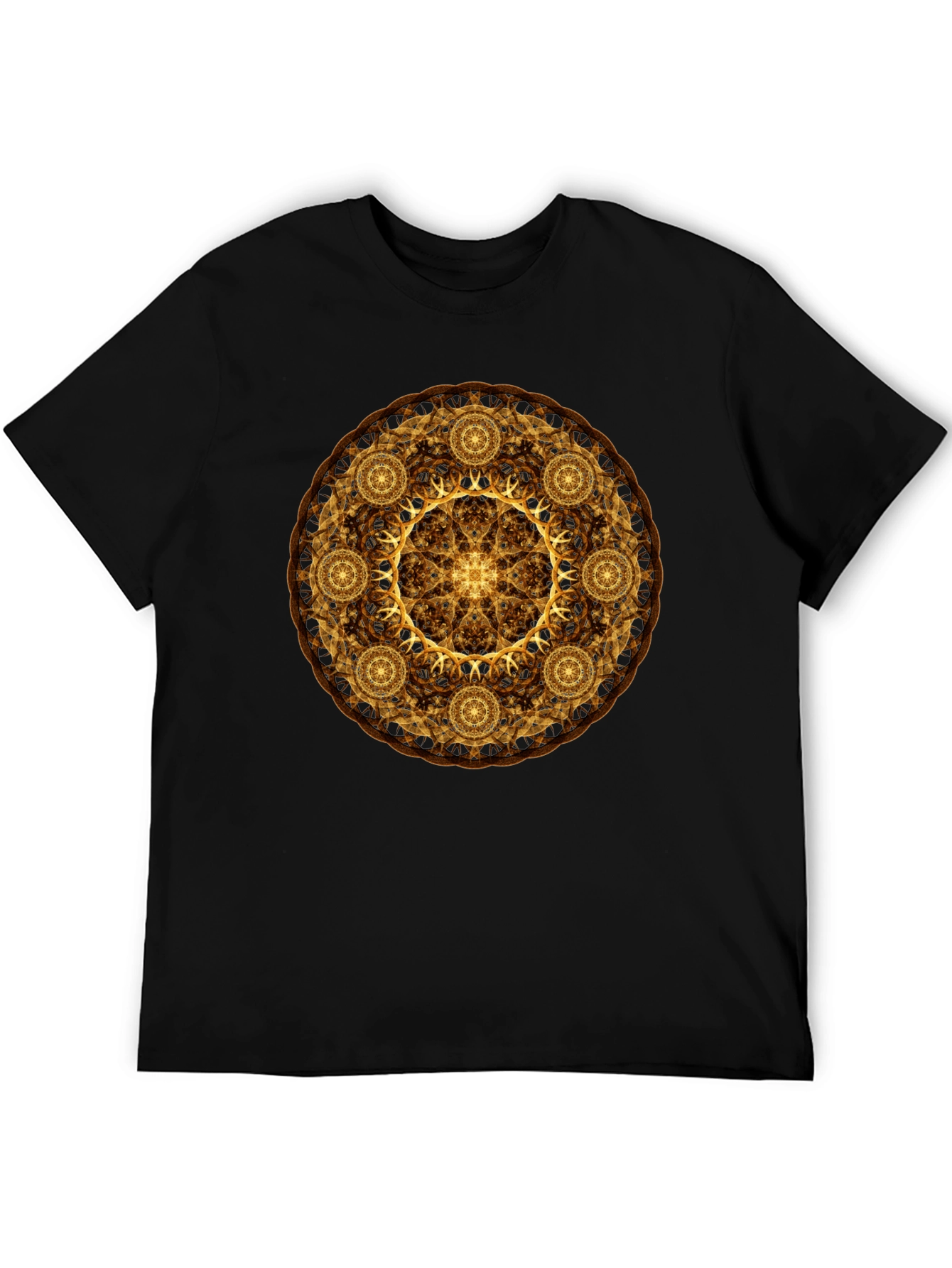 Golden Mandala Graphic Tee