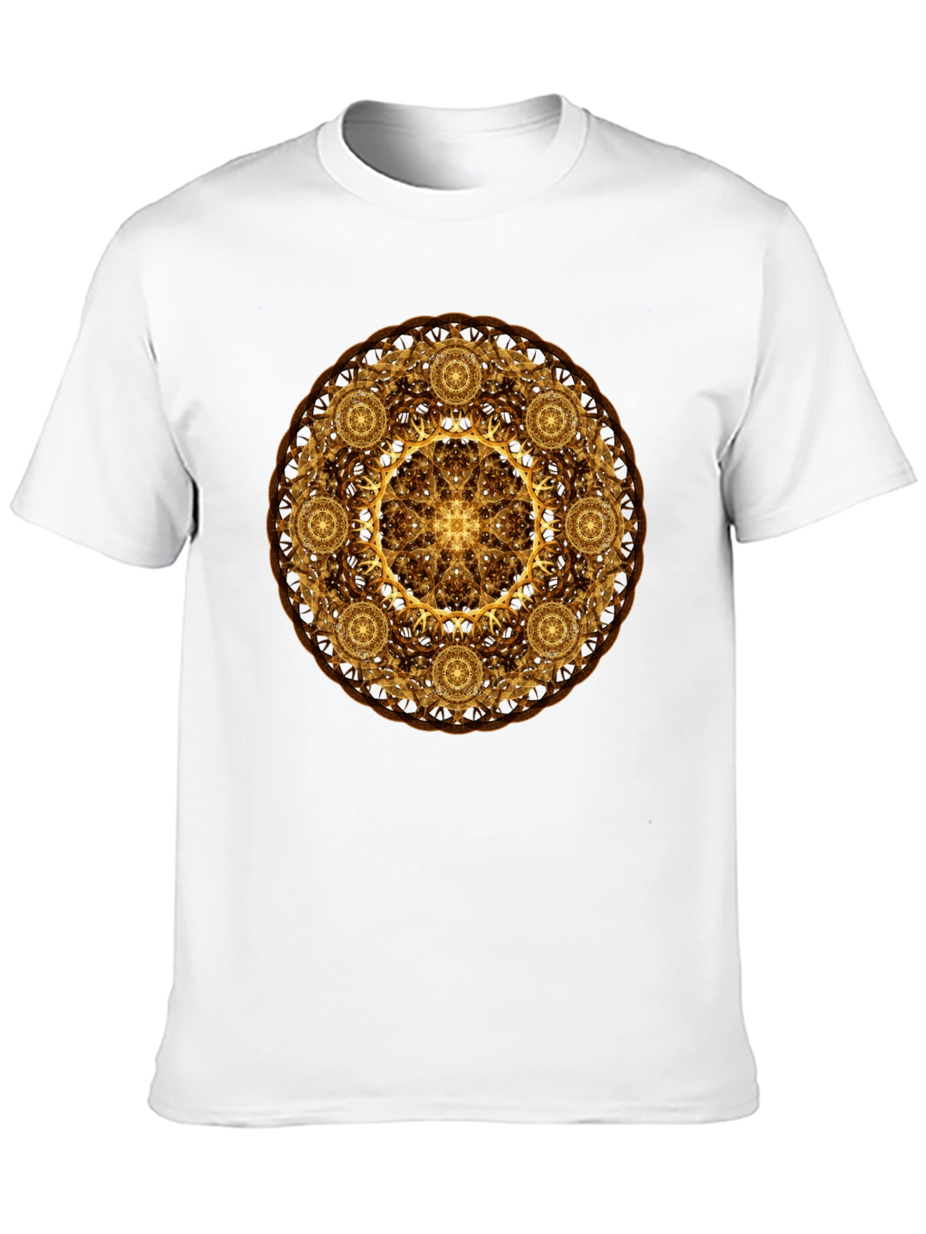 Golden Mandala Graphic Tee