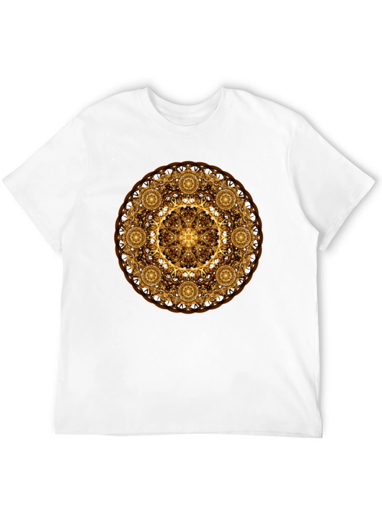 Golden Mandala Graphic Tee