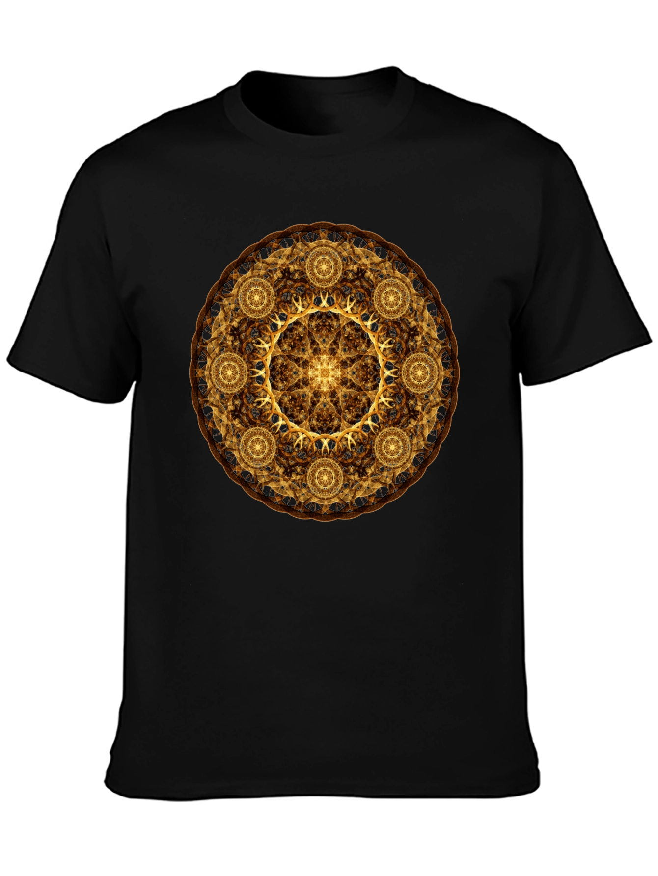 Golden Mandala Graphic Tee
