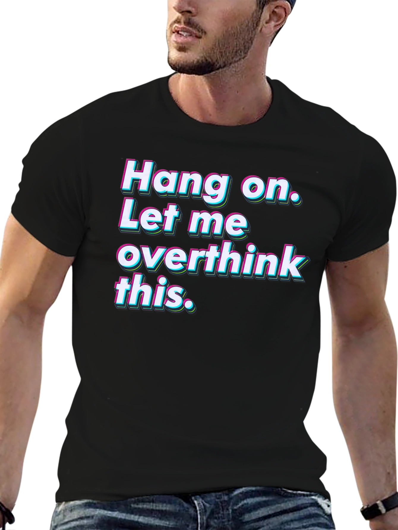 Hang On Overthink Tee