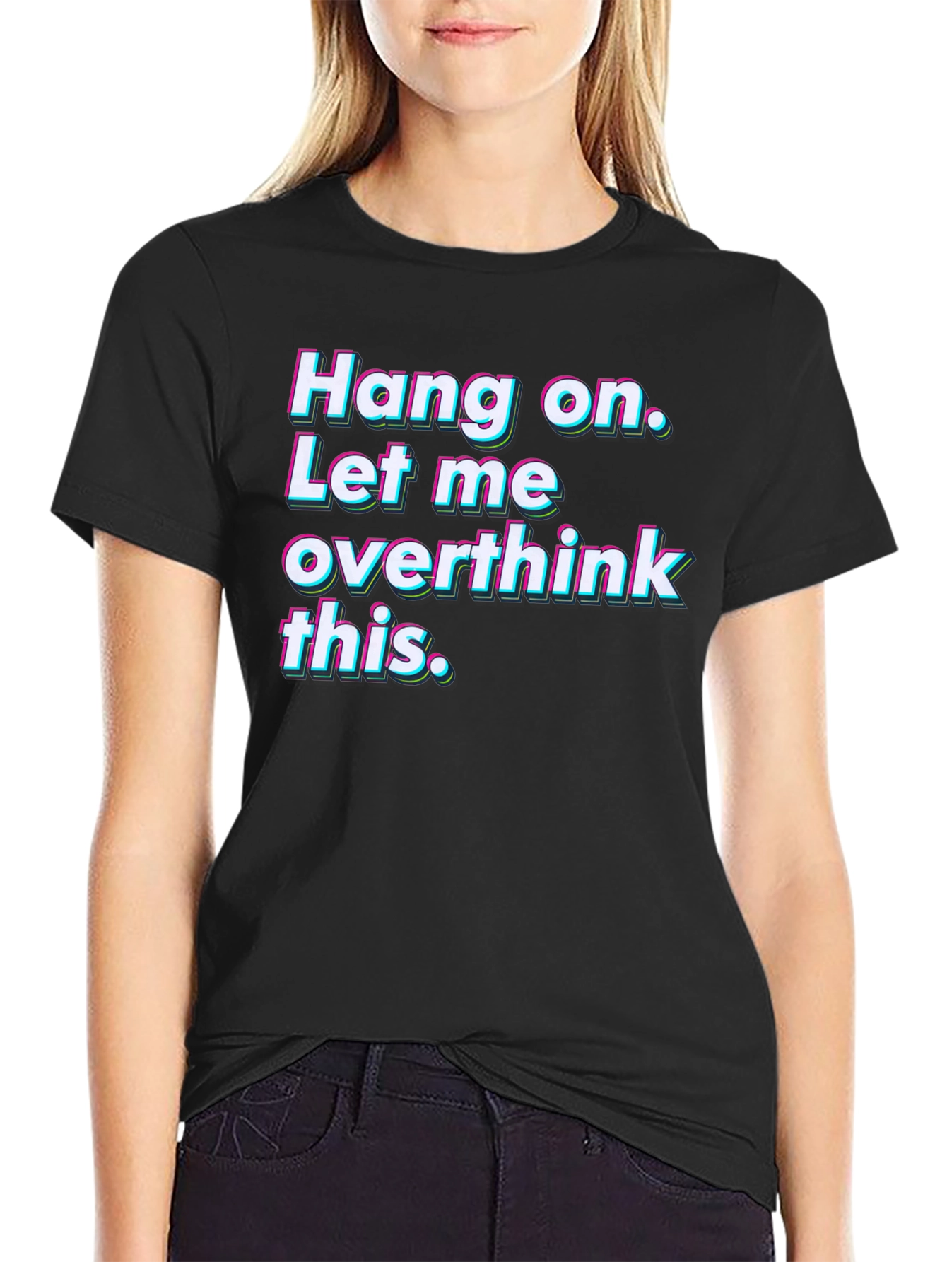 Hang On Overthink Tee