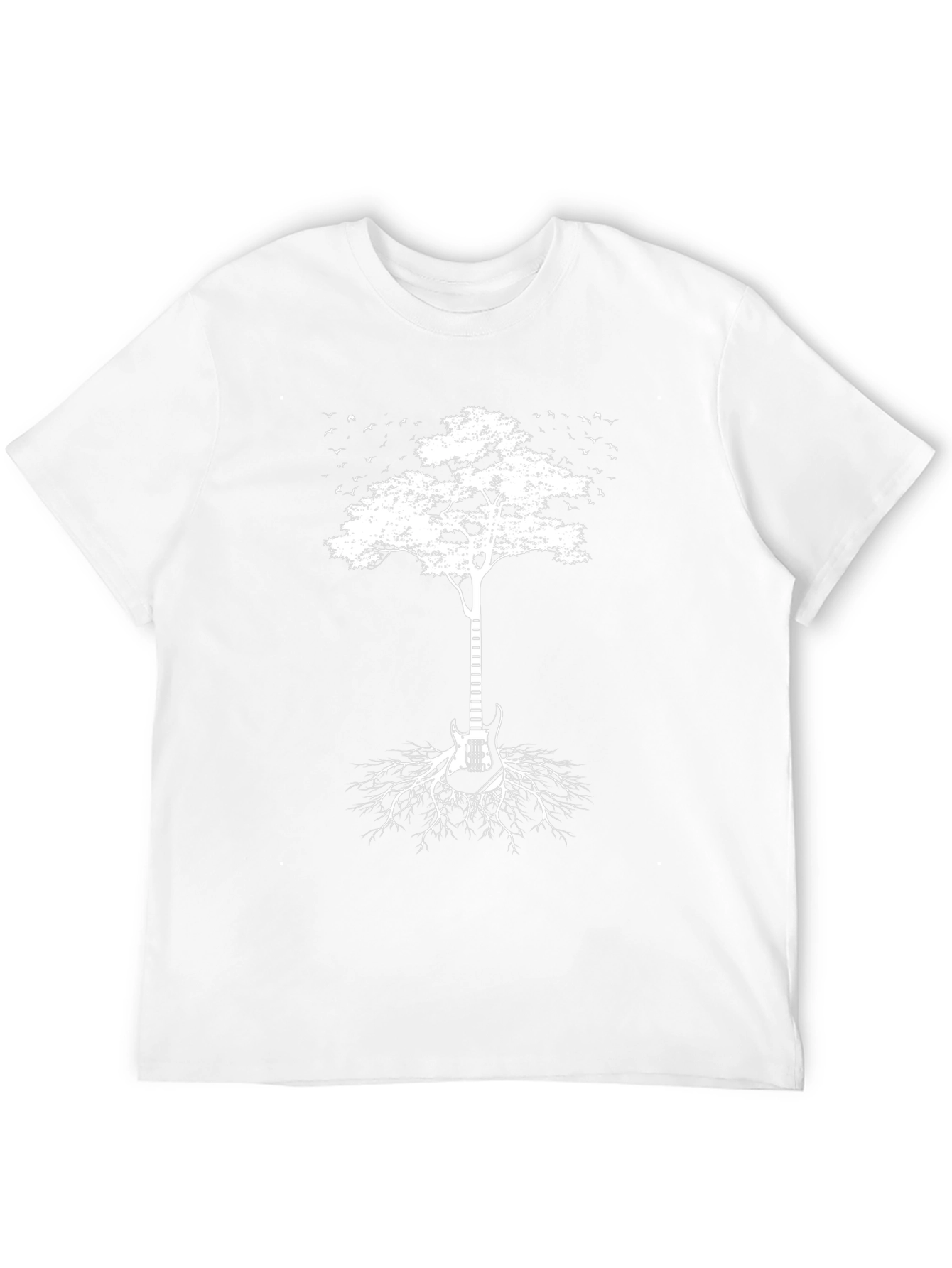 Guitar Tree T-Shirt - Music Lover Tee