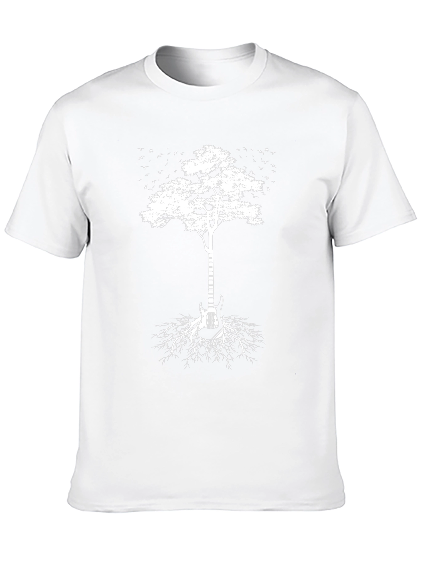 Guitar Tree T-Shirt - Music Lover Tee