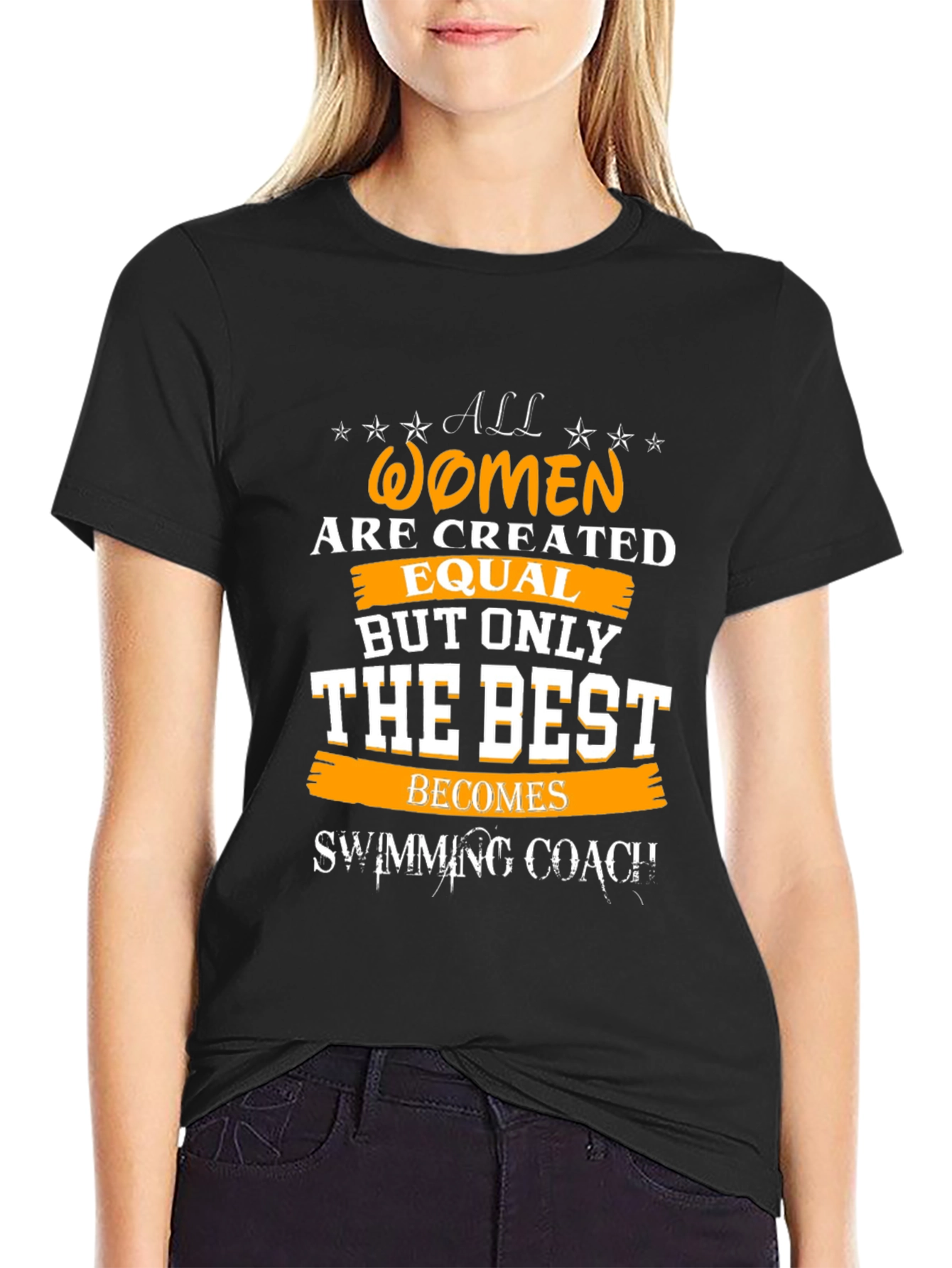 All Women Best Swimming Coach T-Shirt