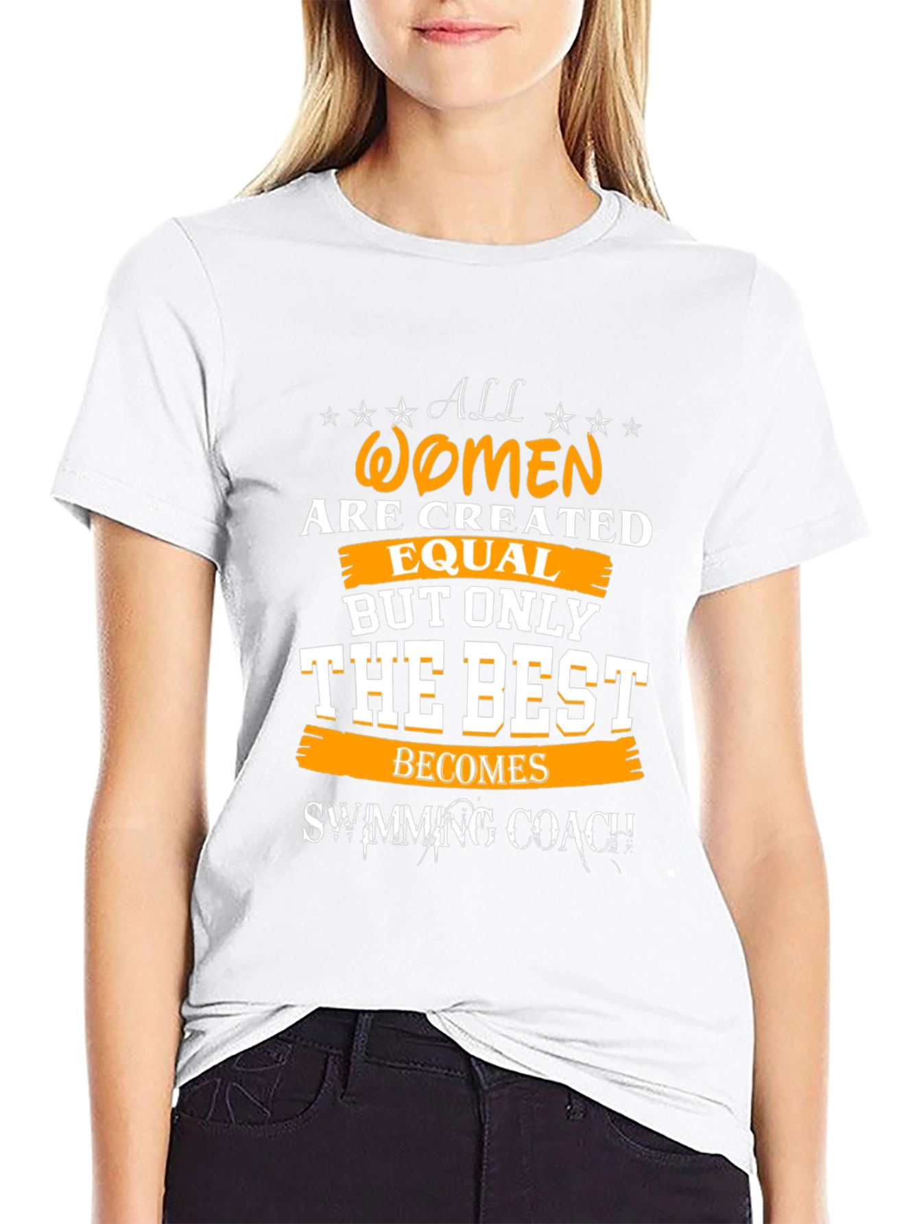 All Women Best Swimming Coach T-Shirt