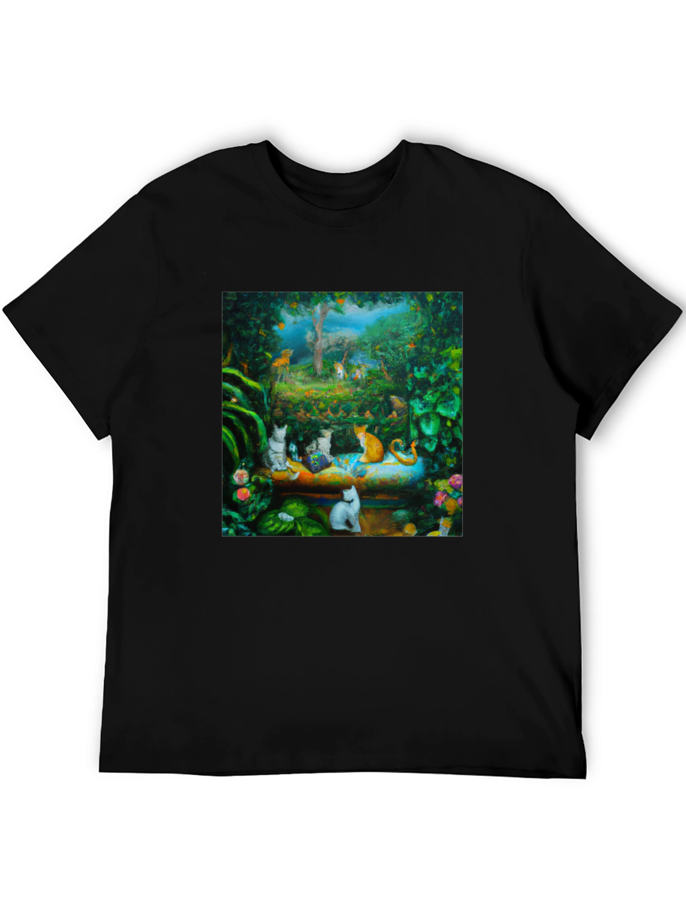 Artistic Cat Eden T-Shirt