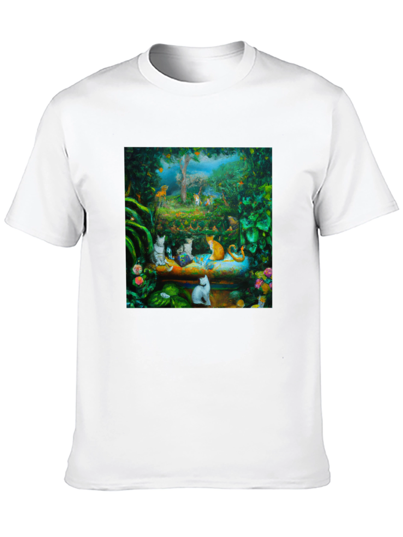 Artistic Cat Eden T-Shirt